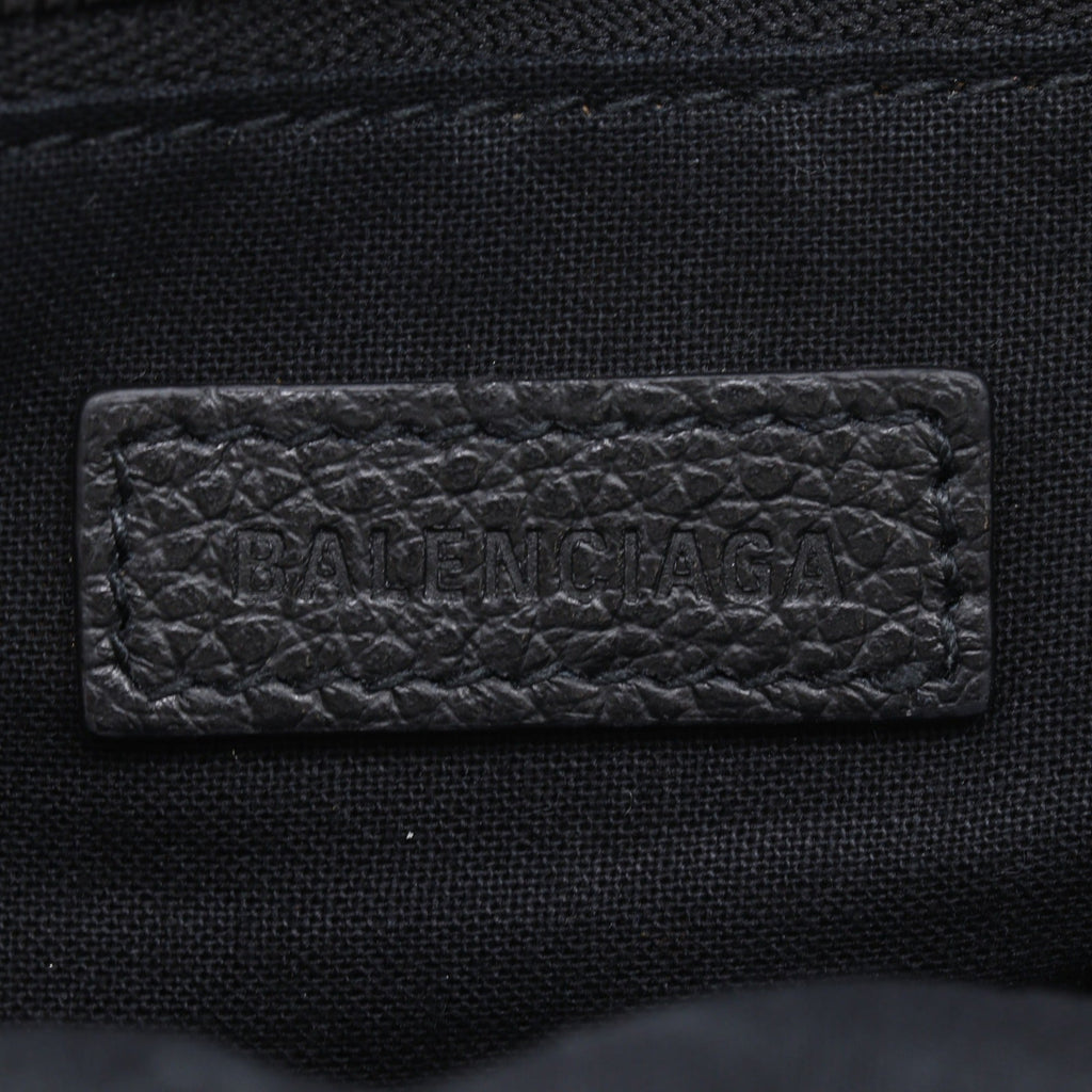 Balenciaga Black Leather Shoulder