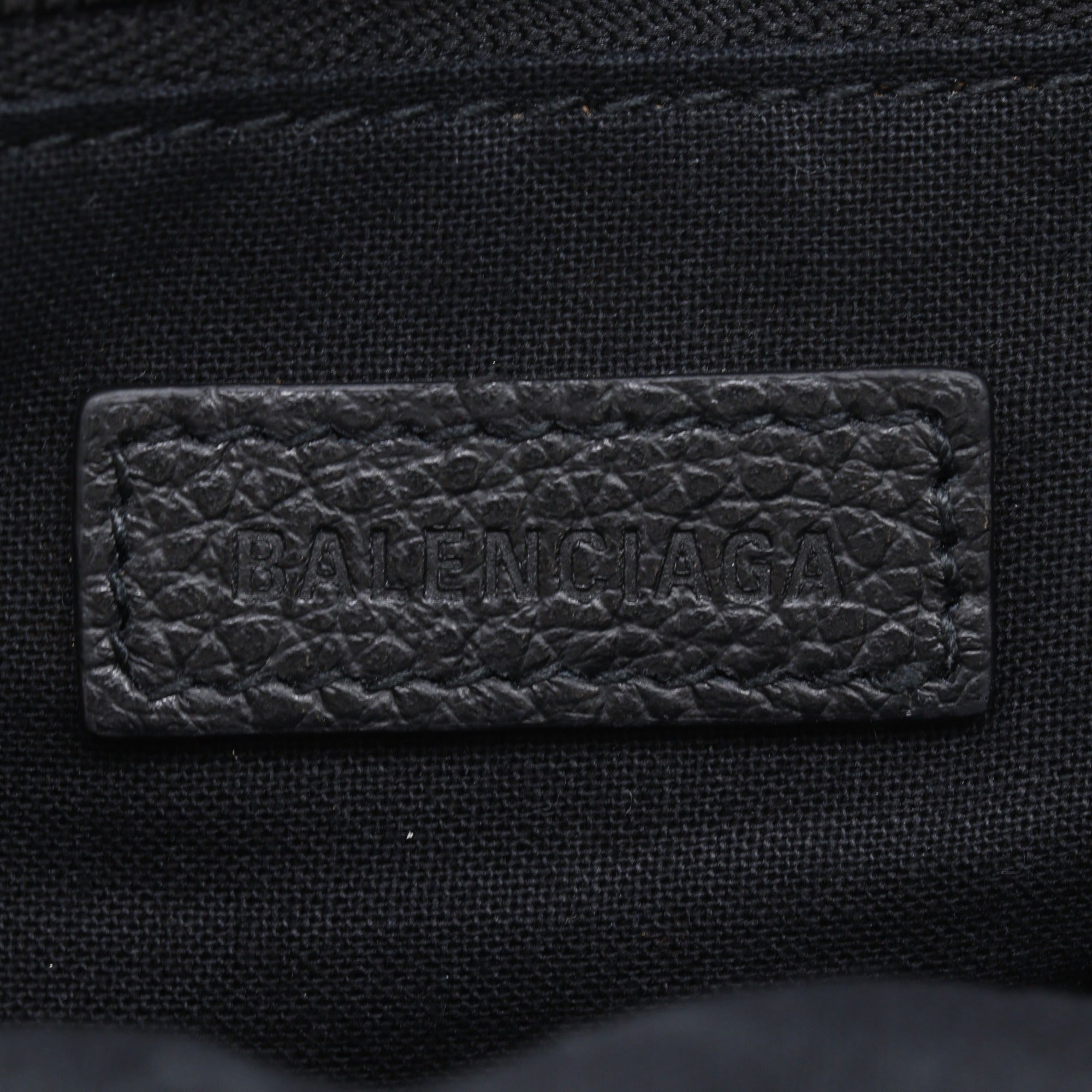 Balenciaga Black Leather Shoulder