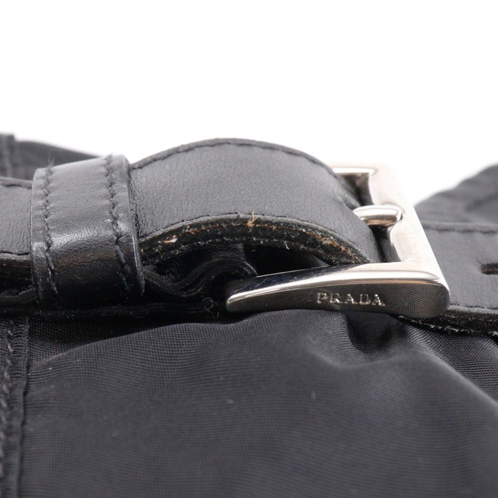 Prada Black Nero Nylon Shoulder Bag