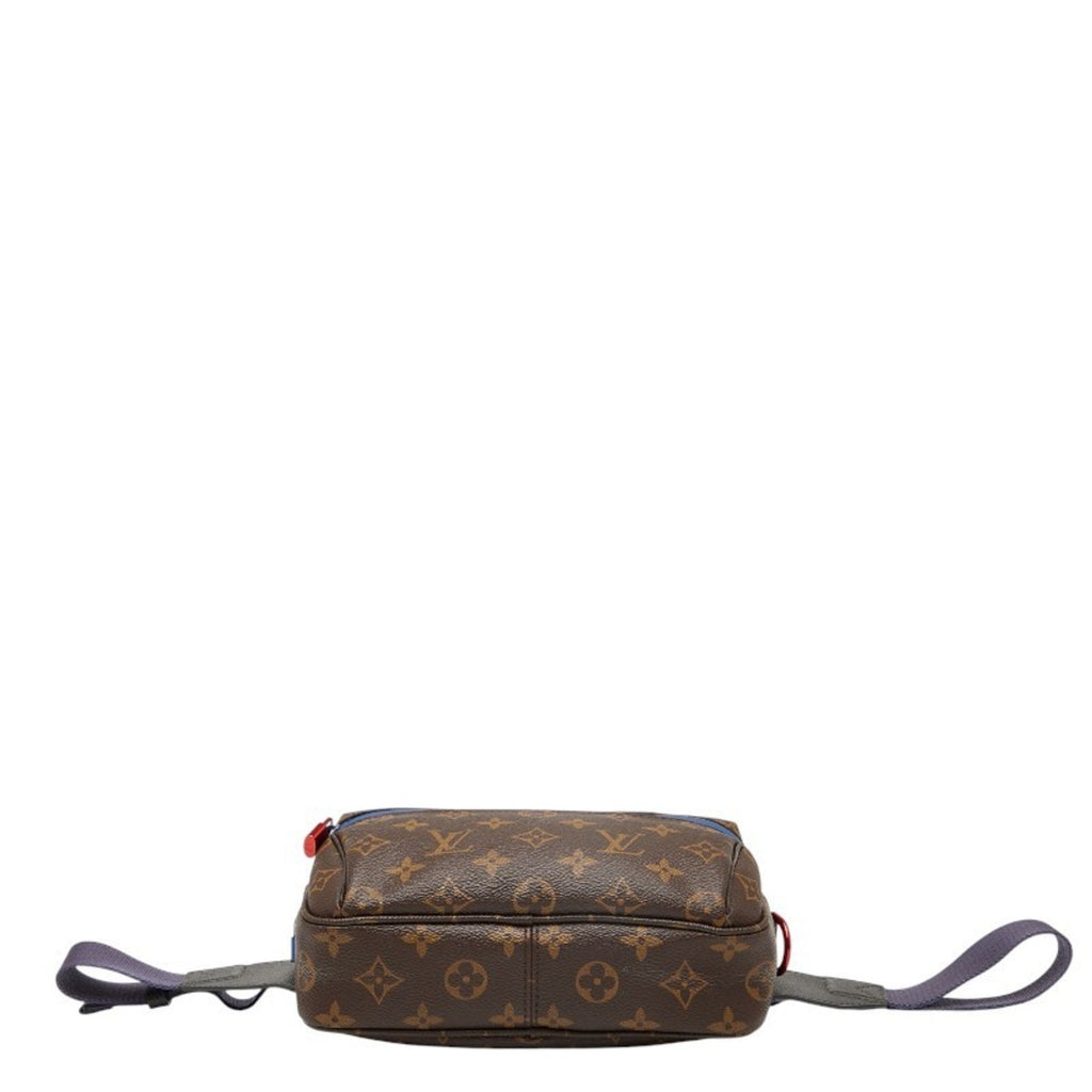 Louis Vuitton Monogram Brown Pvc Leather Sling Bag