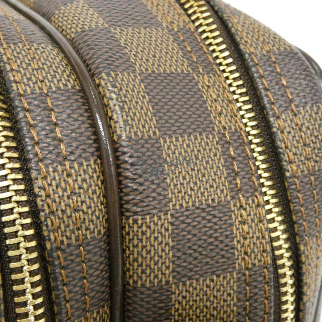 Louis Vuitton Brown Coated Canvas Shoulder Bag