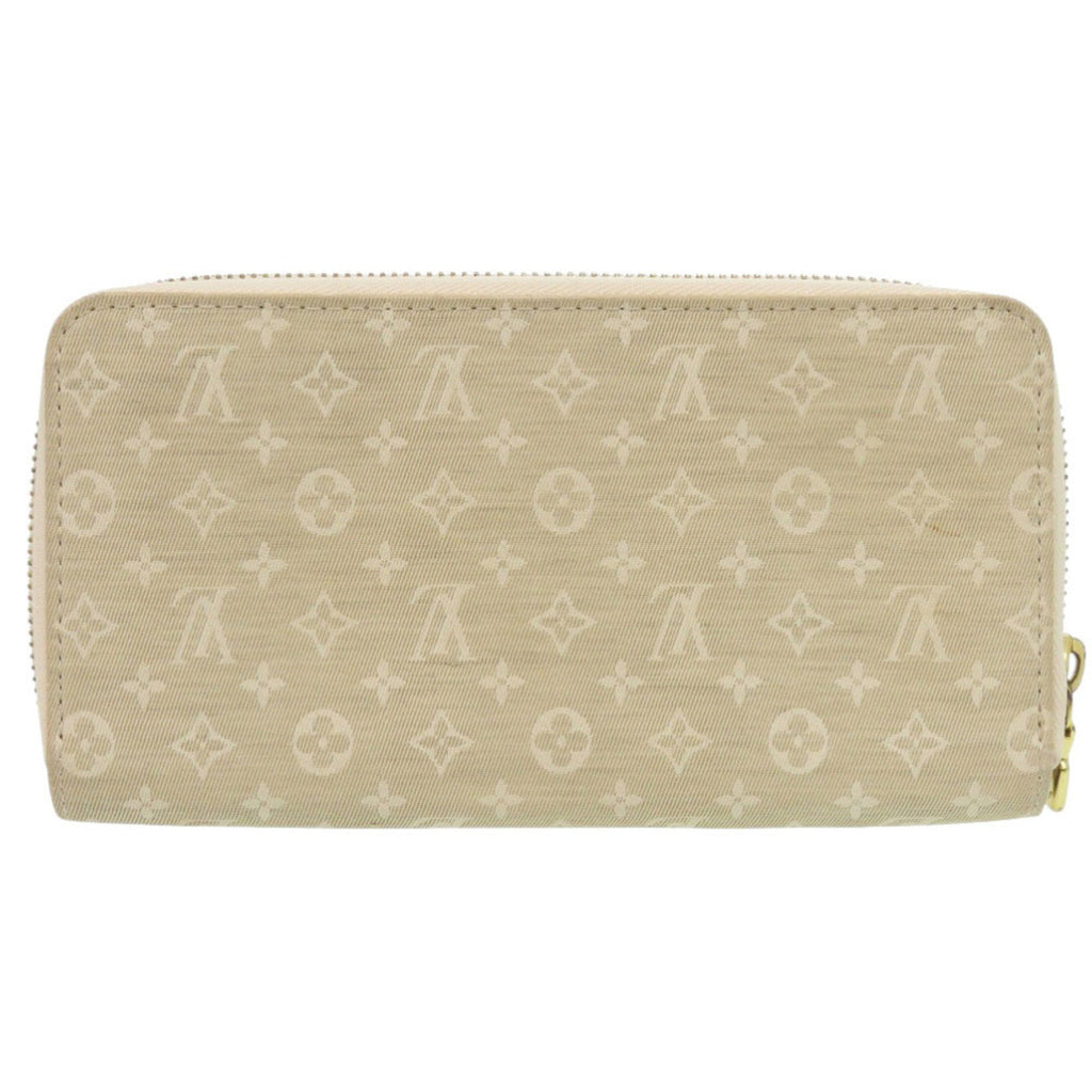 Louis Vuitton Beige Monogram Mini Lin Long Wallet
