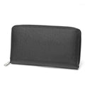 Louis Vuitton Black Noir Taiga Leather Long Wallet
