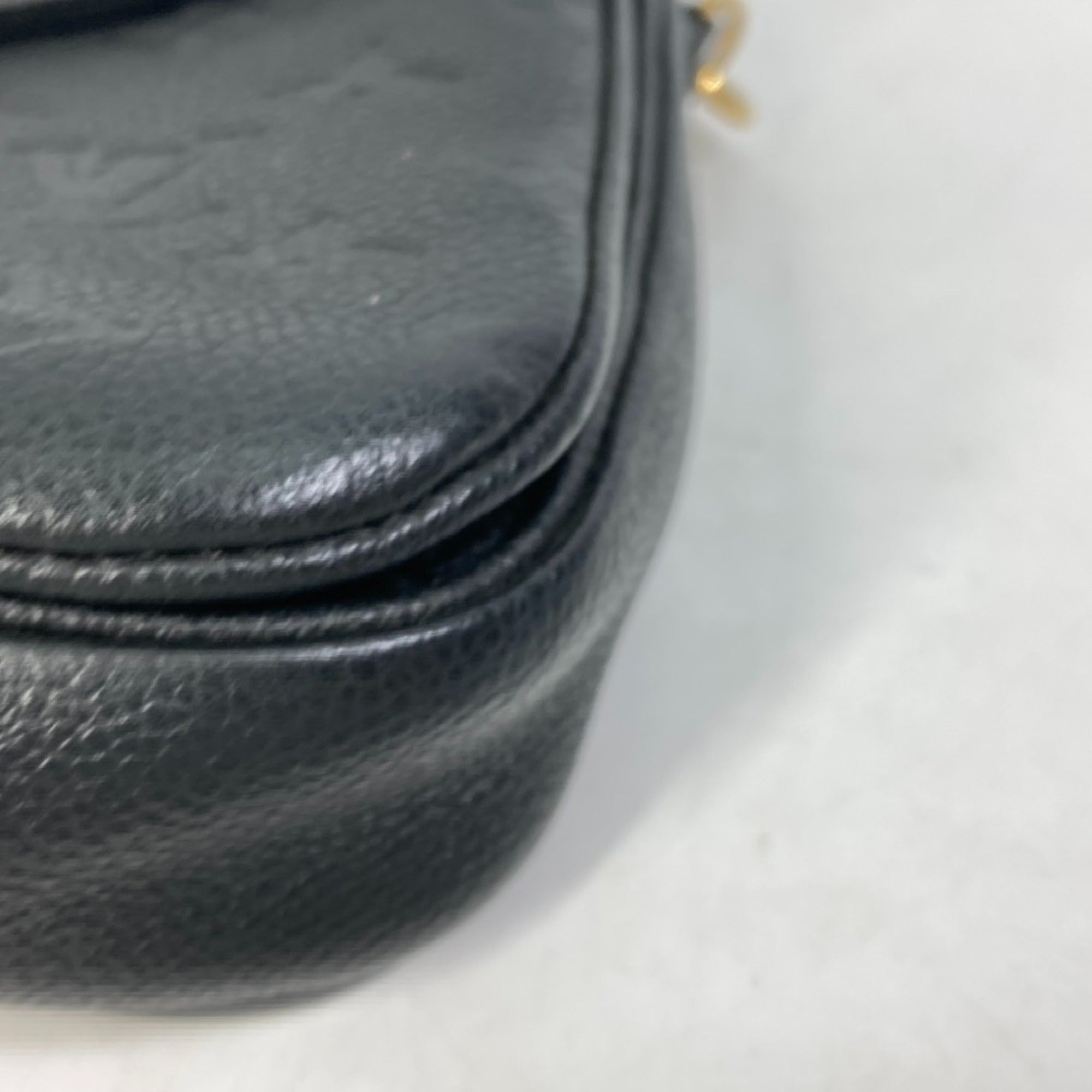 Louis Vuitton Monogram Empreinte Black Noir Monogram Empreinte Handbag Shoulder Bag