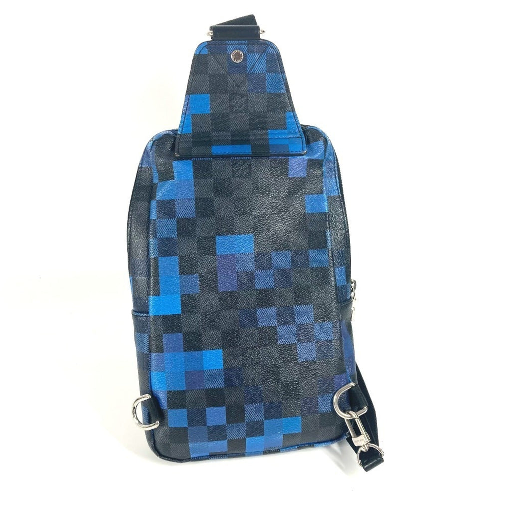 Louis Vuitton Damier Graphite Black Blue Damier Graphite Shoulder Bag Sling Bag