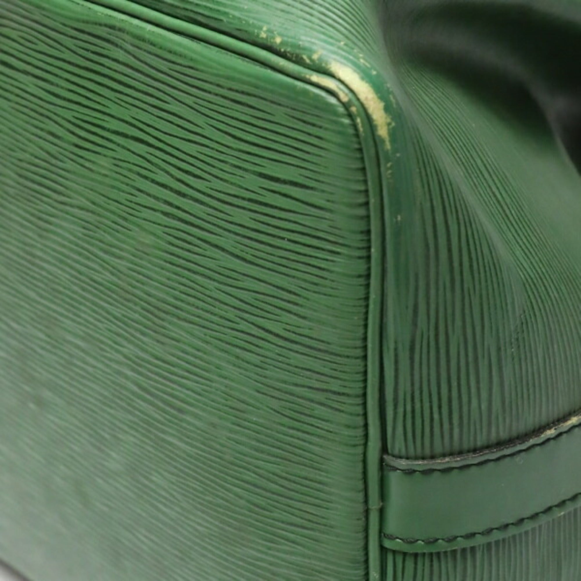 Louis Vuitton Borneo Green Epi Leather Shoulder Bag