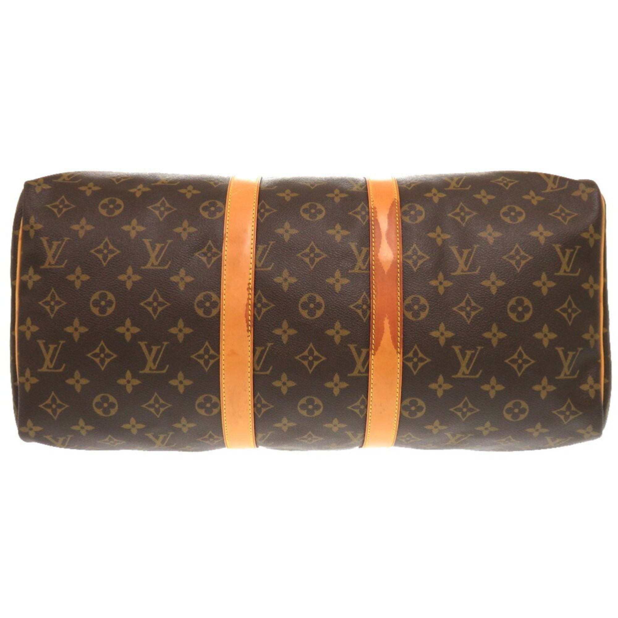 Louis Vuitton Brown Monogram Boston Bag