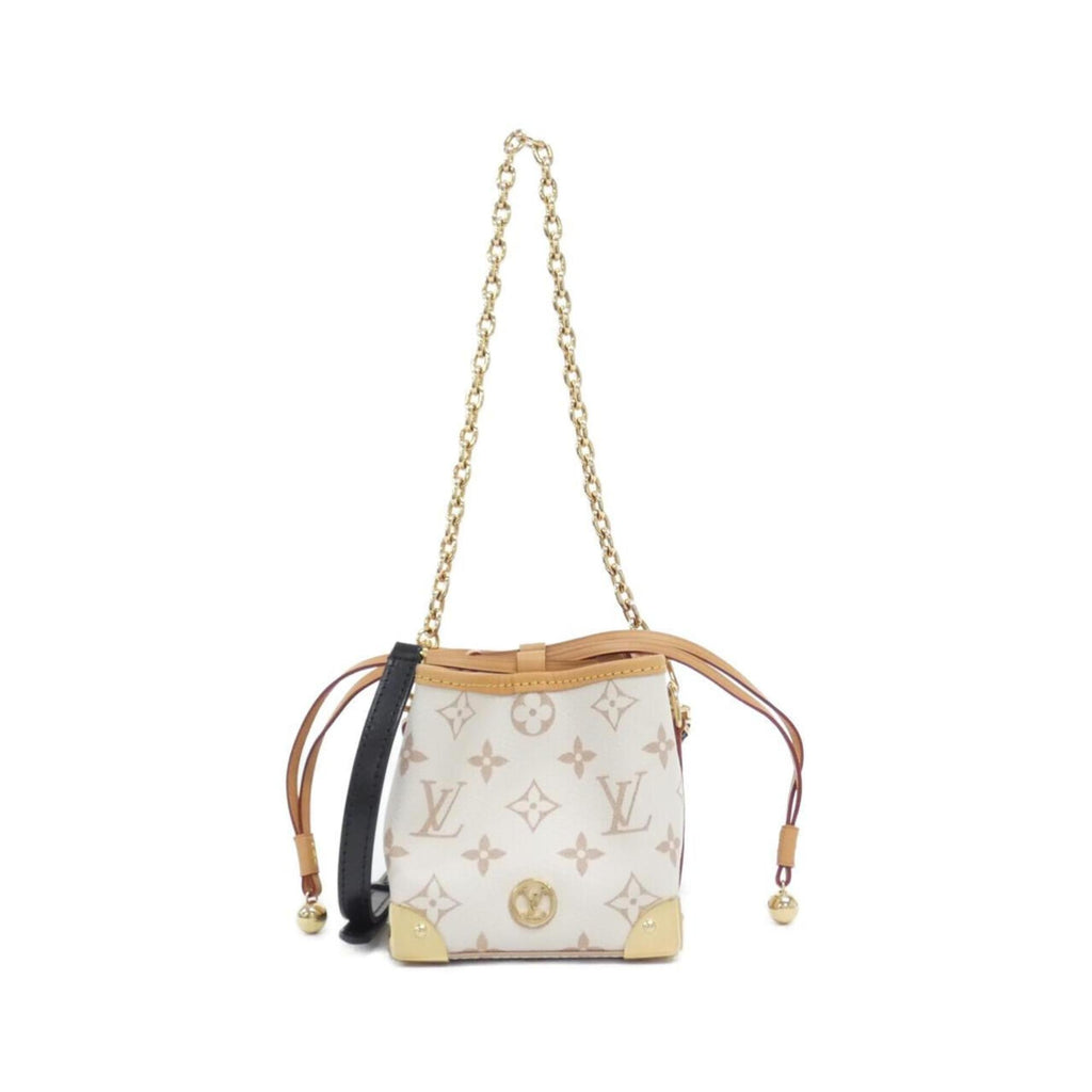 Louis Vuitton Beige Dune Coated Canvas Shoulder Bag