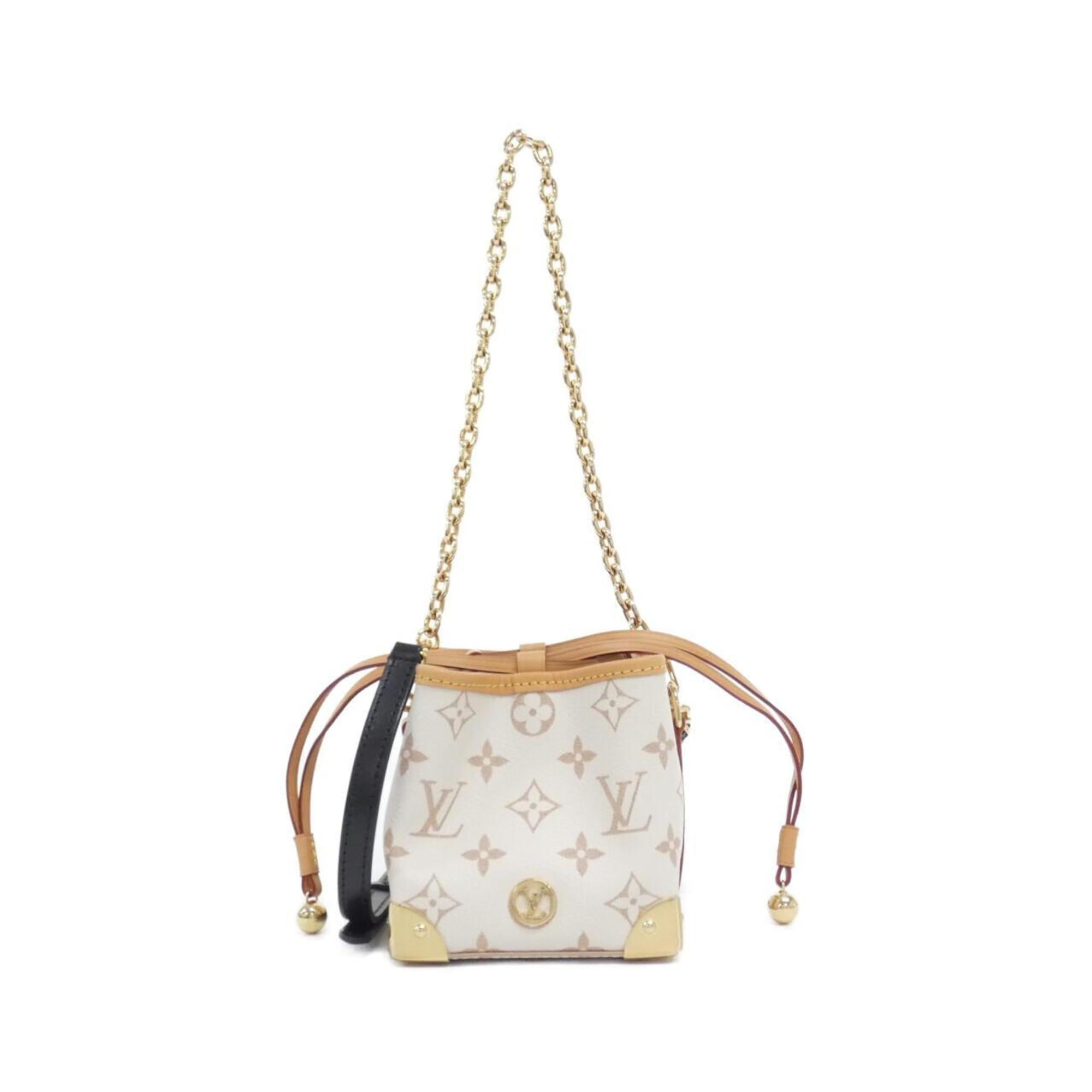 Louis Vuitton Beige Dune Coated Canvas Shoulder Bag