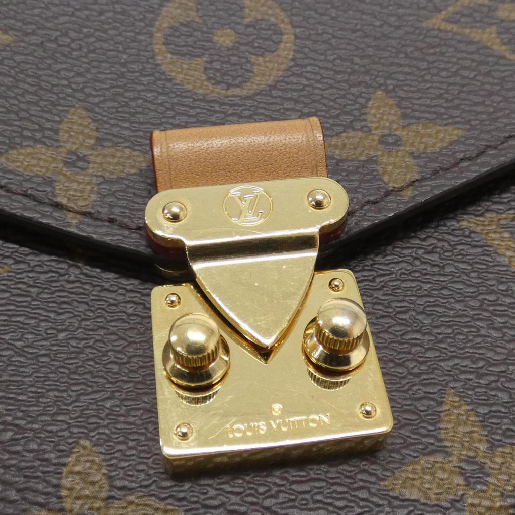 Louis Vuitton Marron Coated Canvas Shoulder Bag