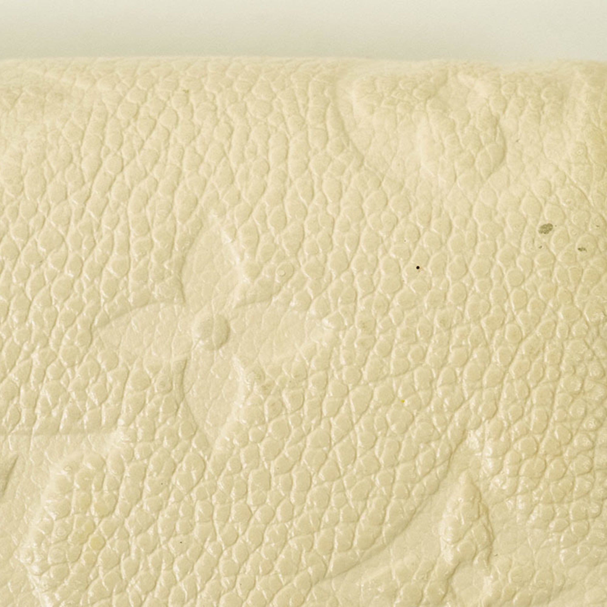 Louis Vuitton Cream Monogram Empreinte Leather Wallet