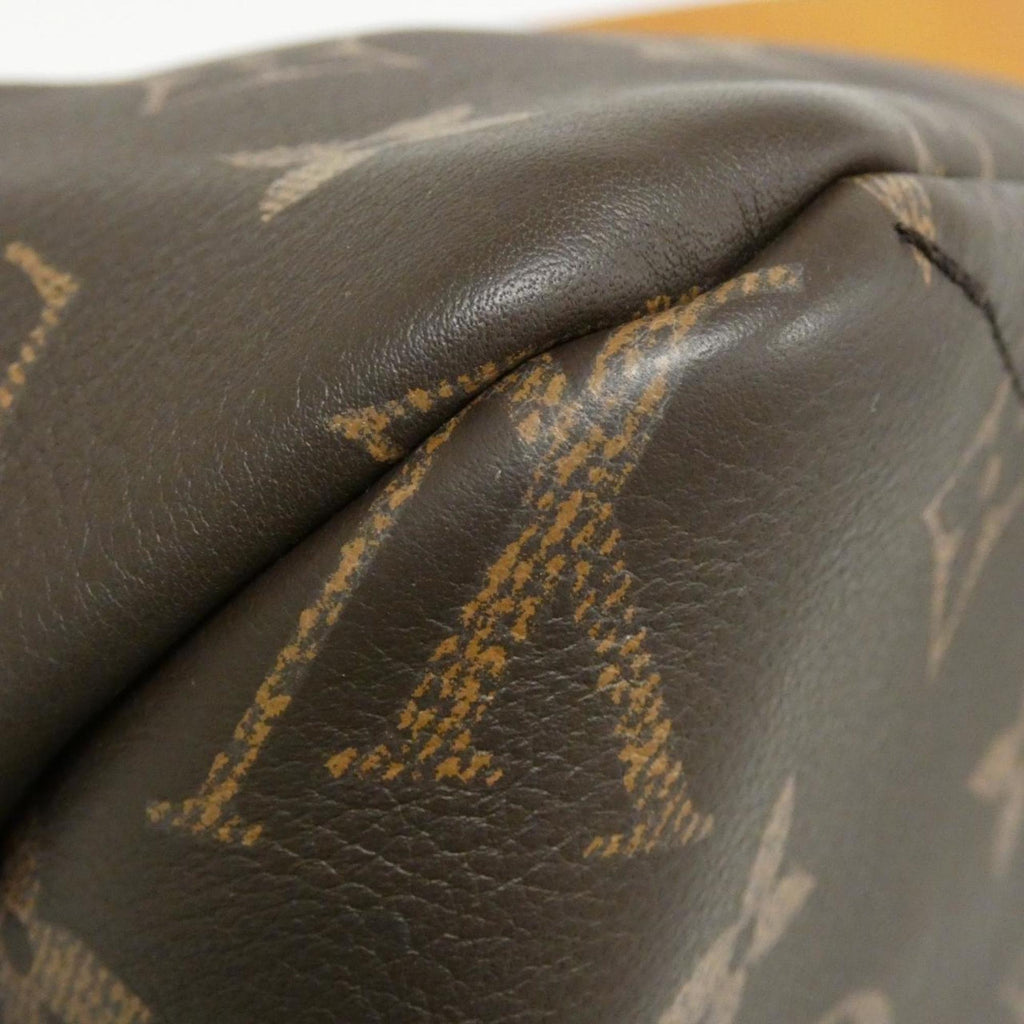 Louis Vuitton Monogram Marron Leather Handbag