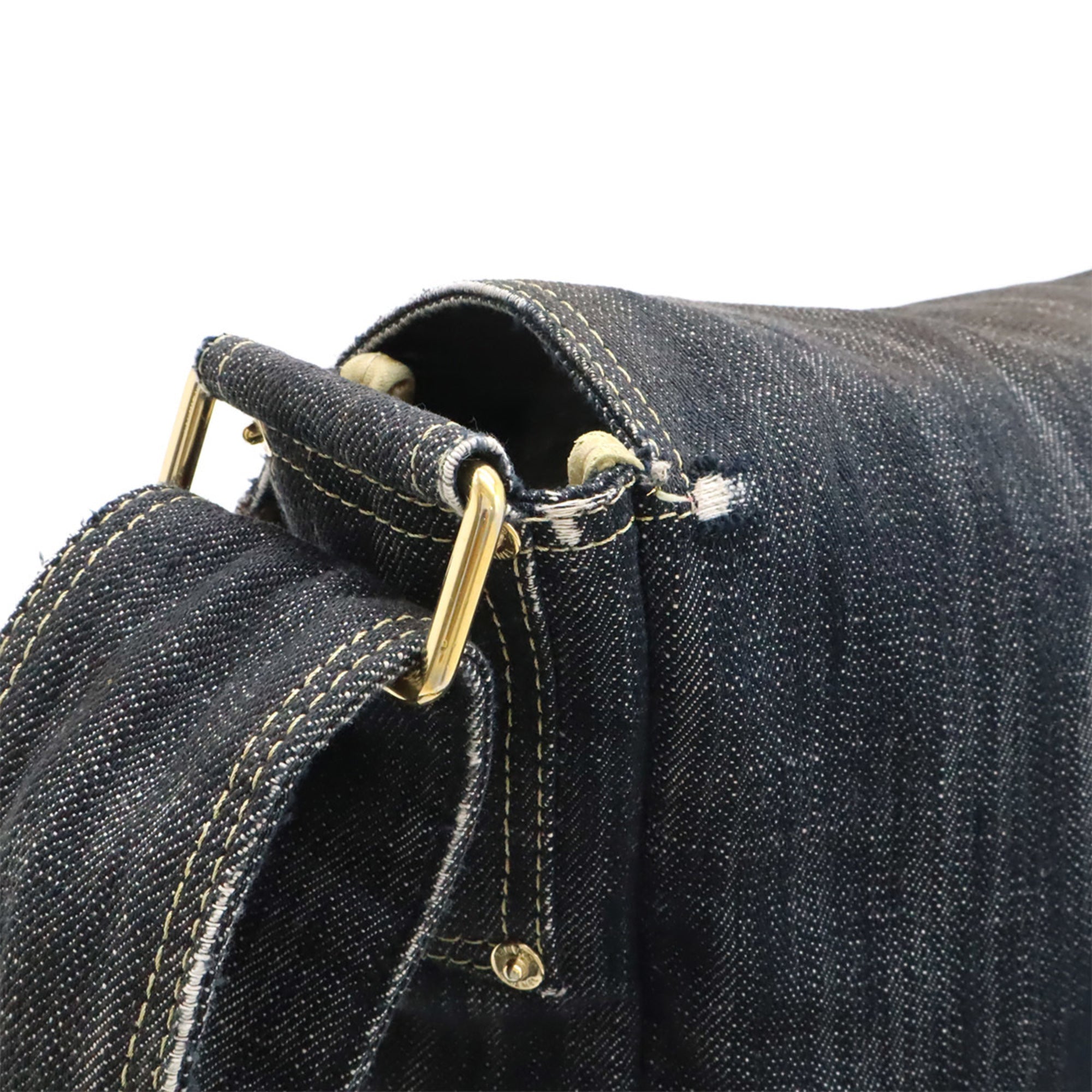 Chanel Denim Denim Shoulder Bag