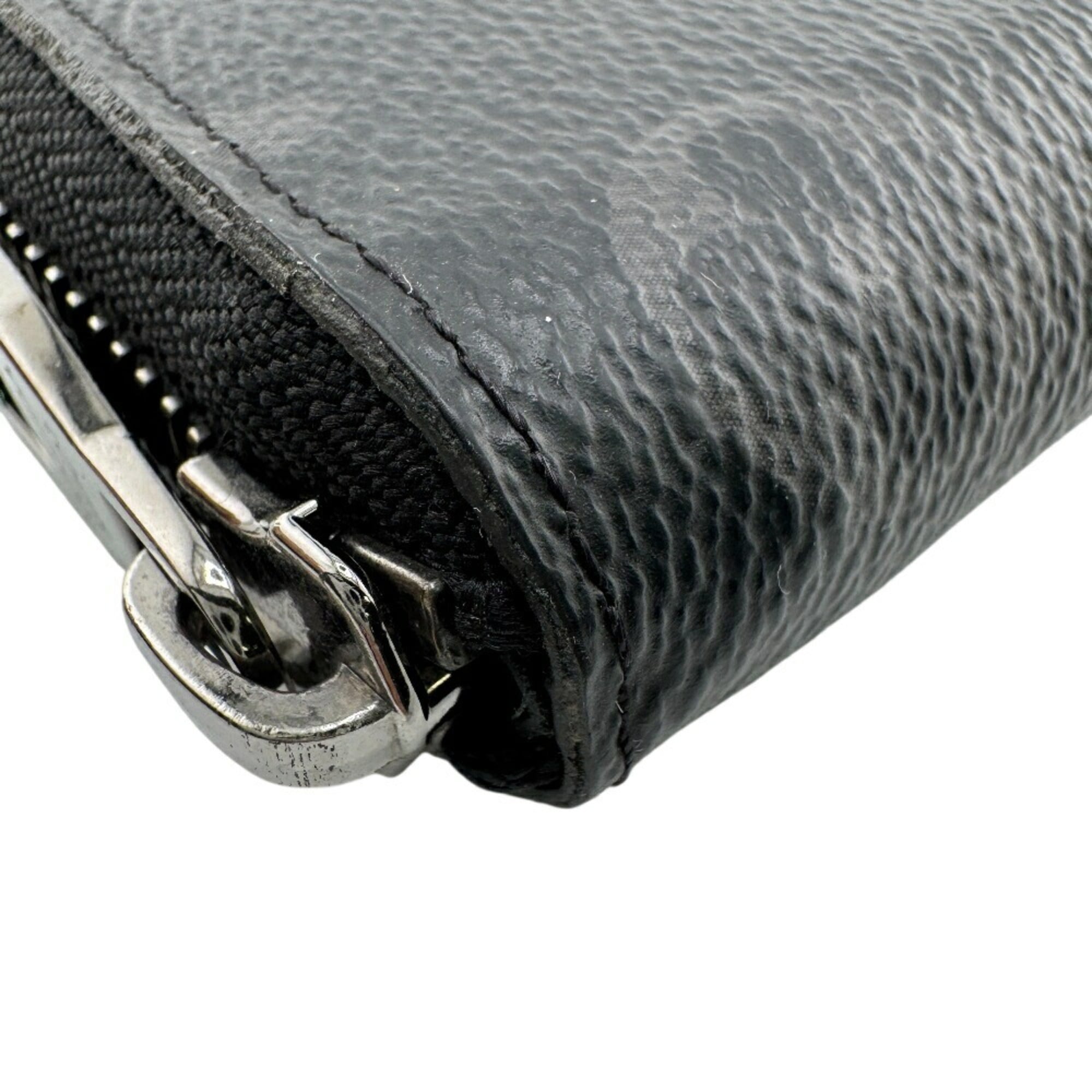 Louis Vuitton Black Gray Monogram Eclipse Monogram Eclipse Wallet