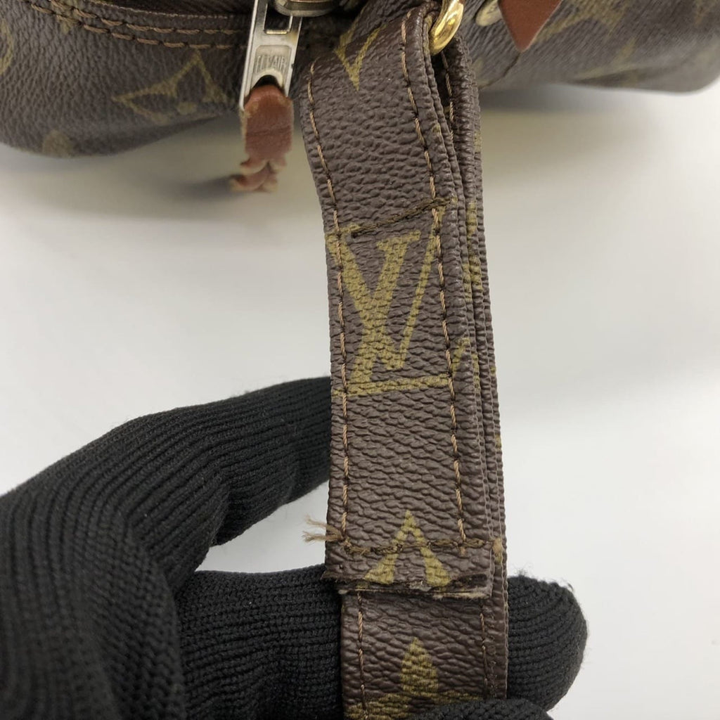 Louis Vuitton Brown Monogram Canvas Shoulder Bag