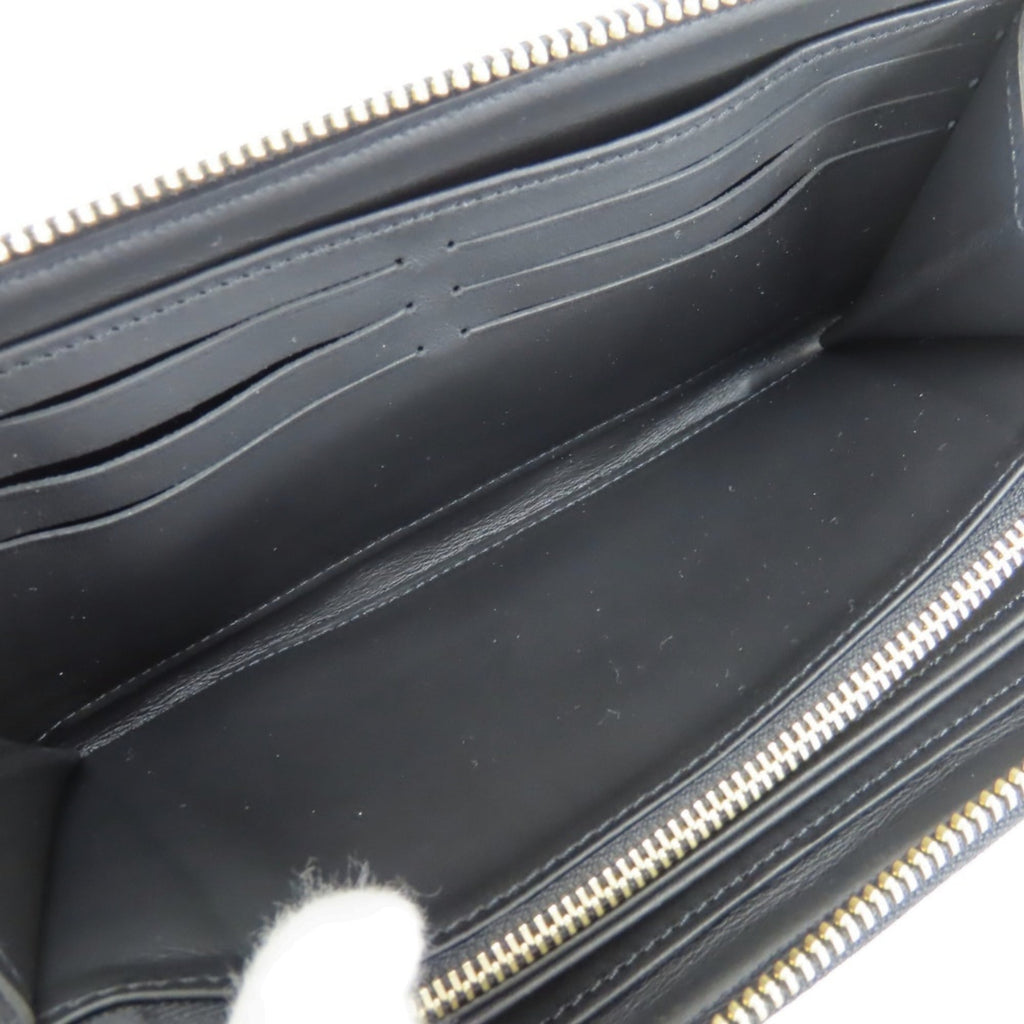 Louis Vuitton Black Noir Leather Coin Purse/Coin Case