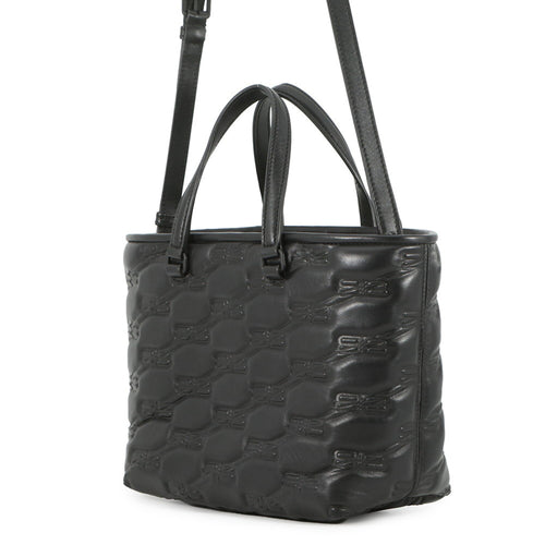 Balenciaga Black Leather Hand
