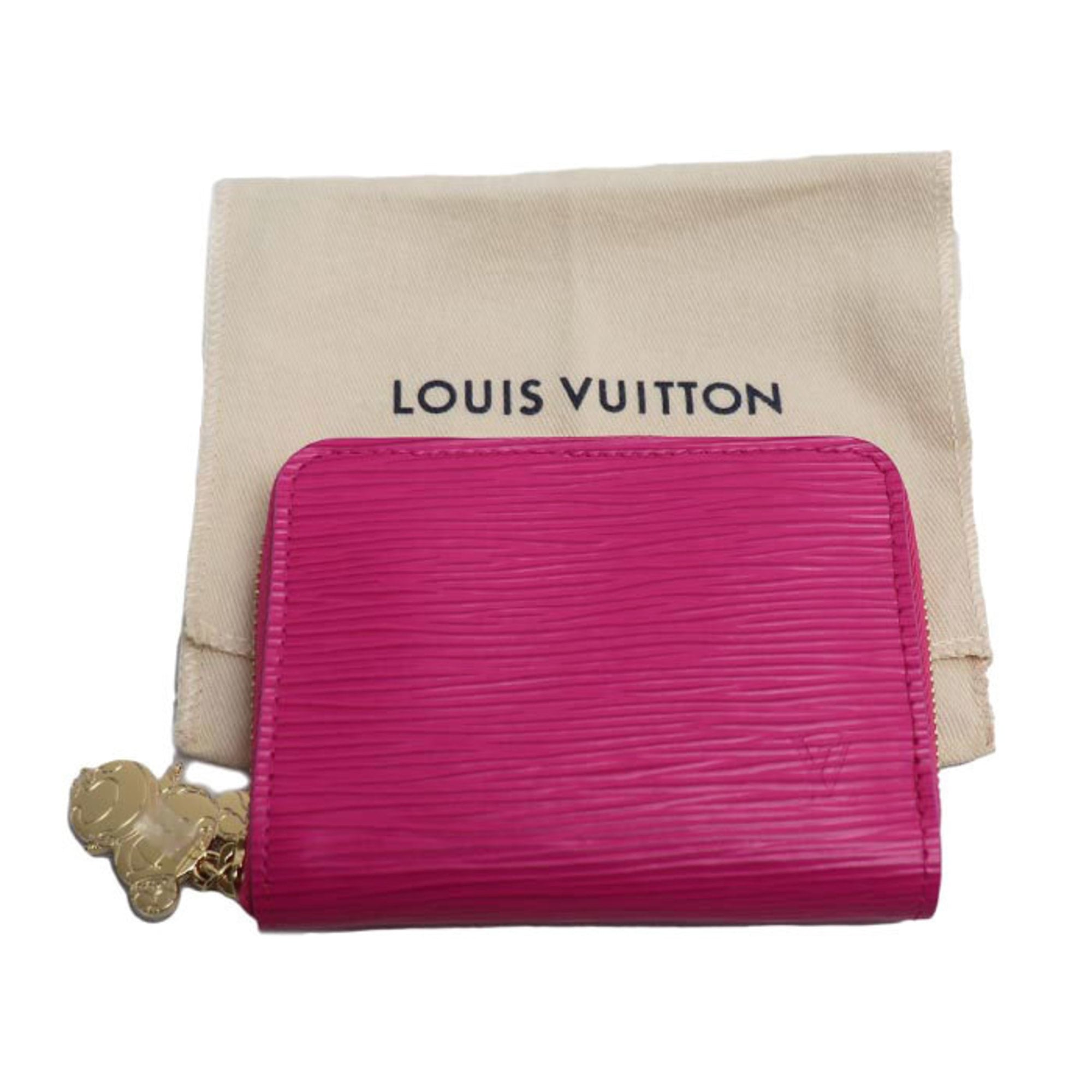 Louis Vuitton Multi-Color Pink Epi Leather Coin Purse/Coin Case