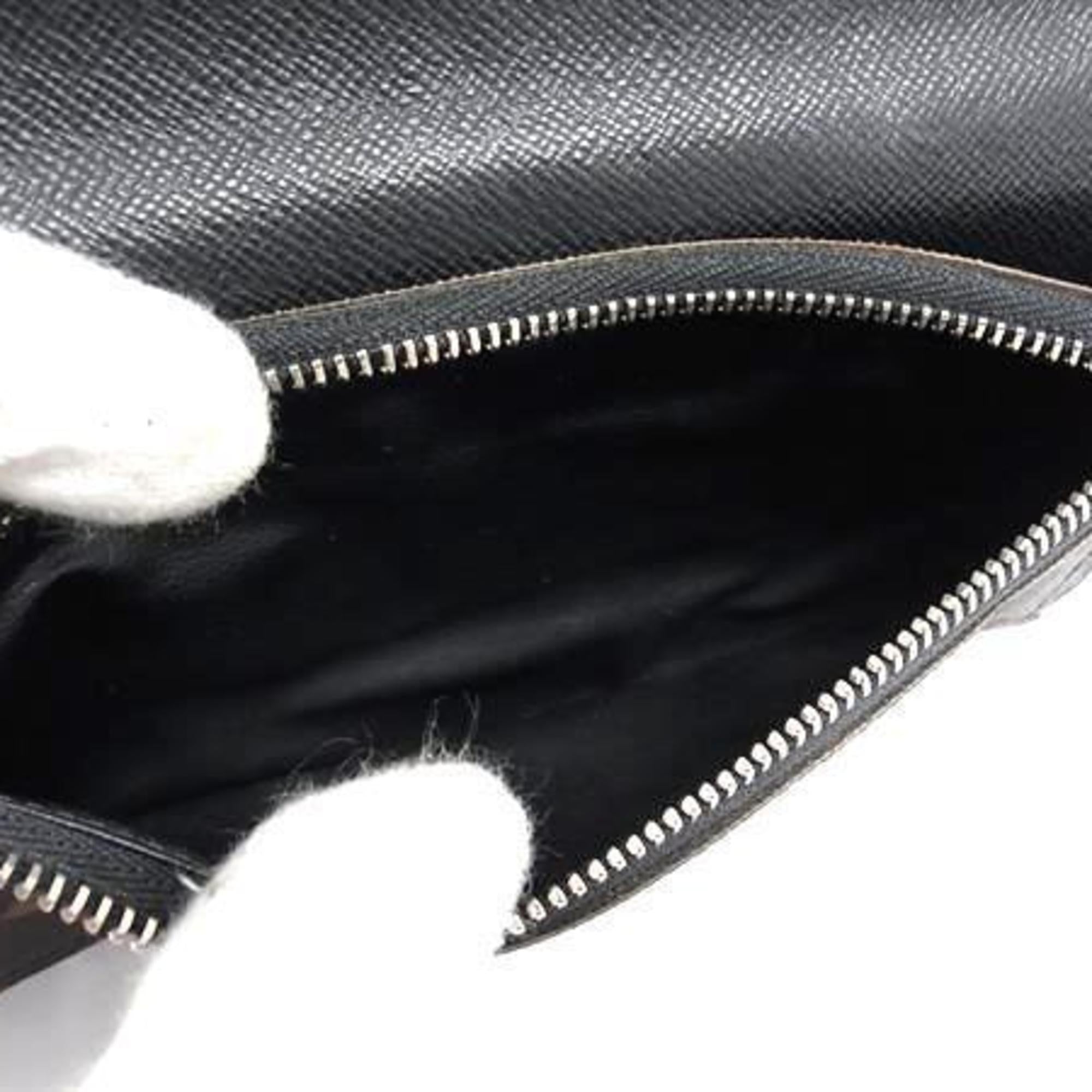 Louis Vuitton Monogram Macassar Black Brown Pvc Leather Long Wallet