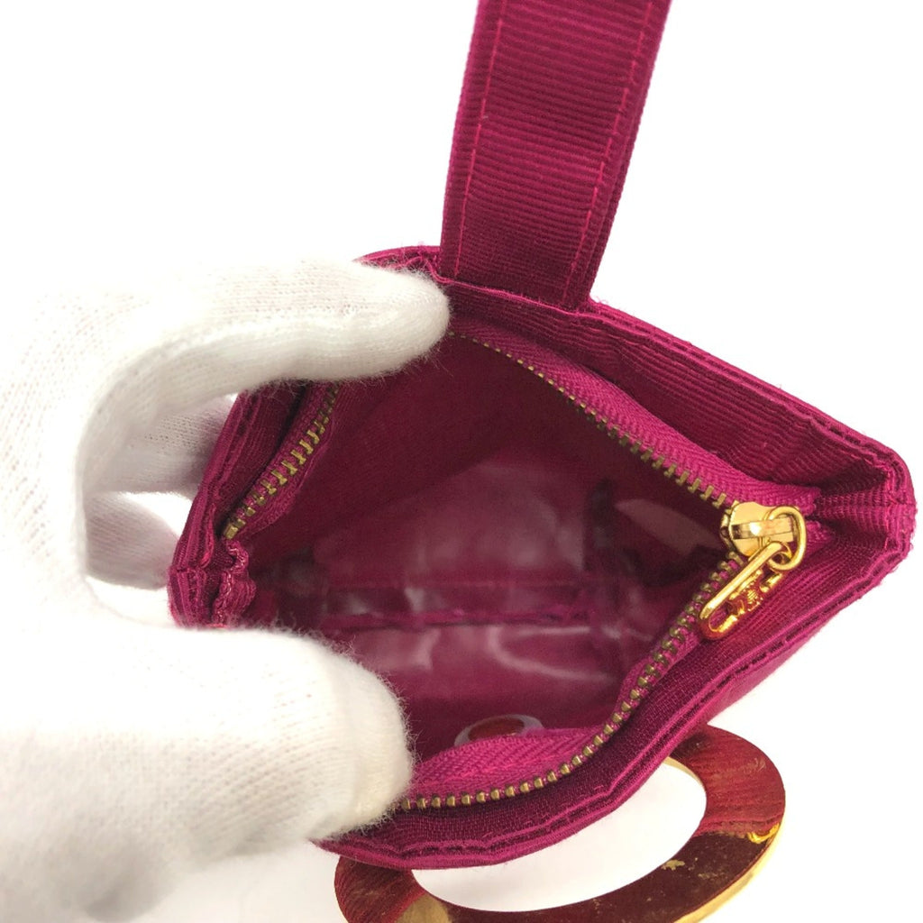 Celine Pink Cloth Pouch
