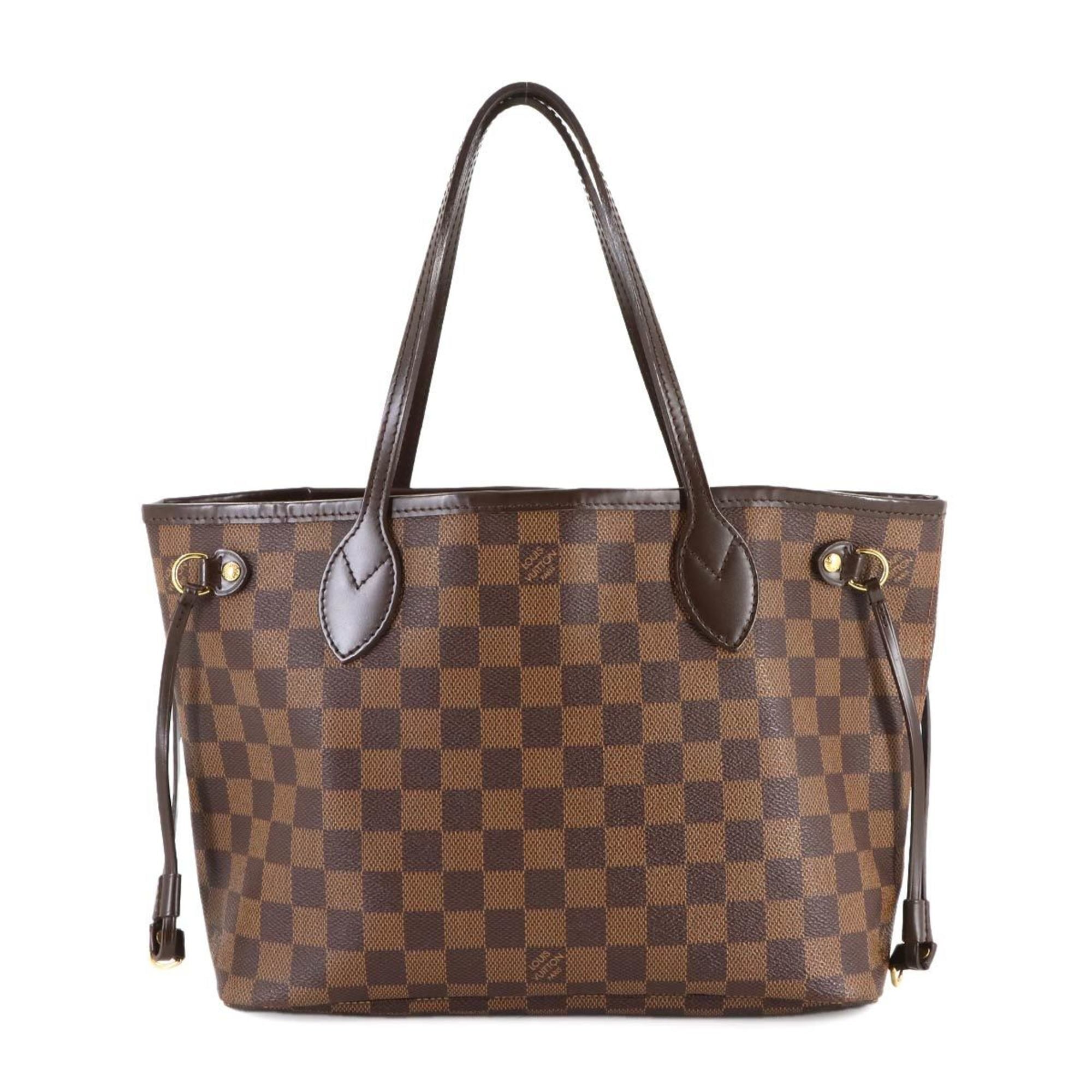 Louis Vuitton Ebene Damier Canvas Tote Bag