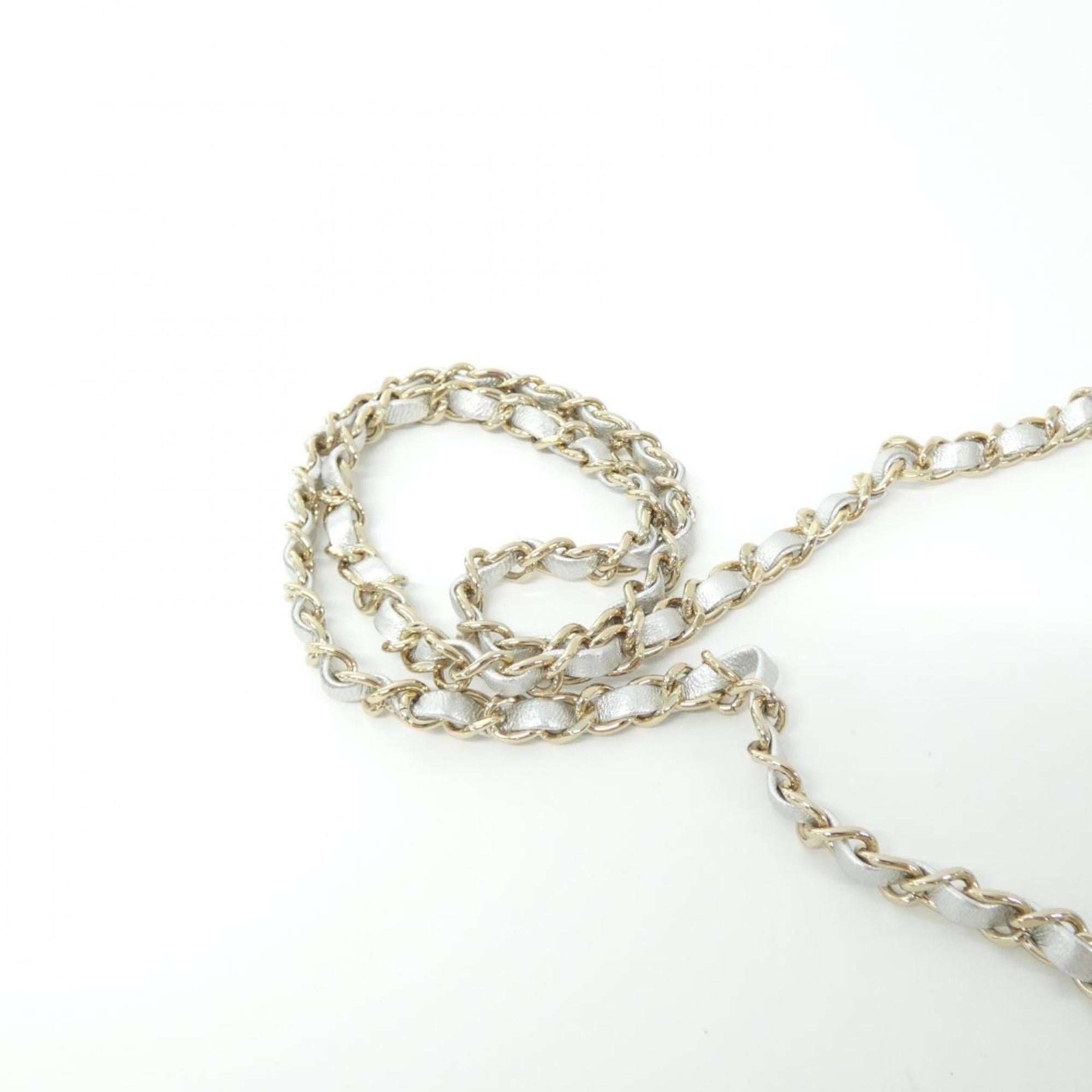 Chanel Silver Shoulder Bag