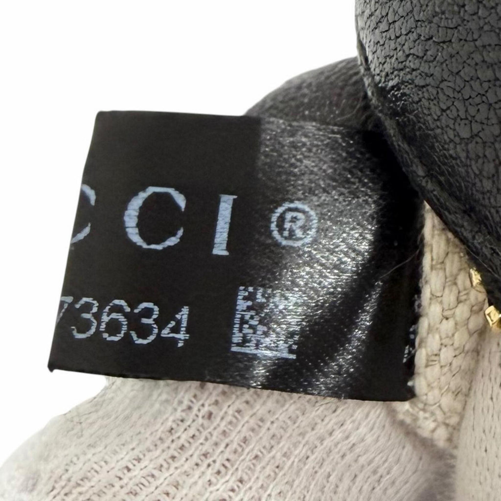 Gucci Black Leather Shoulder Bag (Pre-Owned)