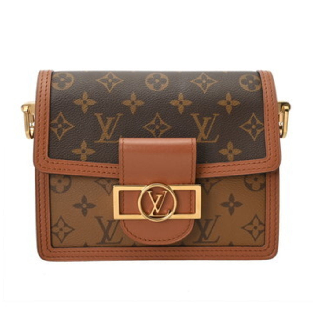 Louis Vuitton Brown Monogram Canvas Shoulder Bag