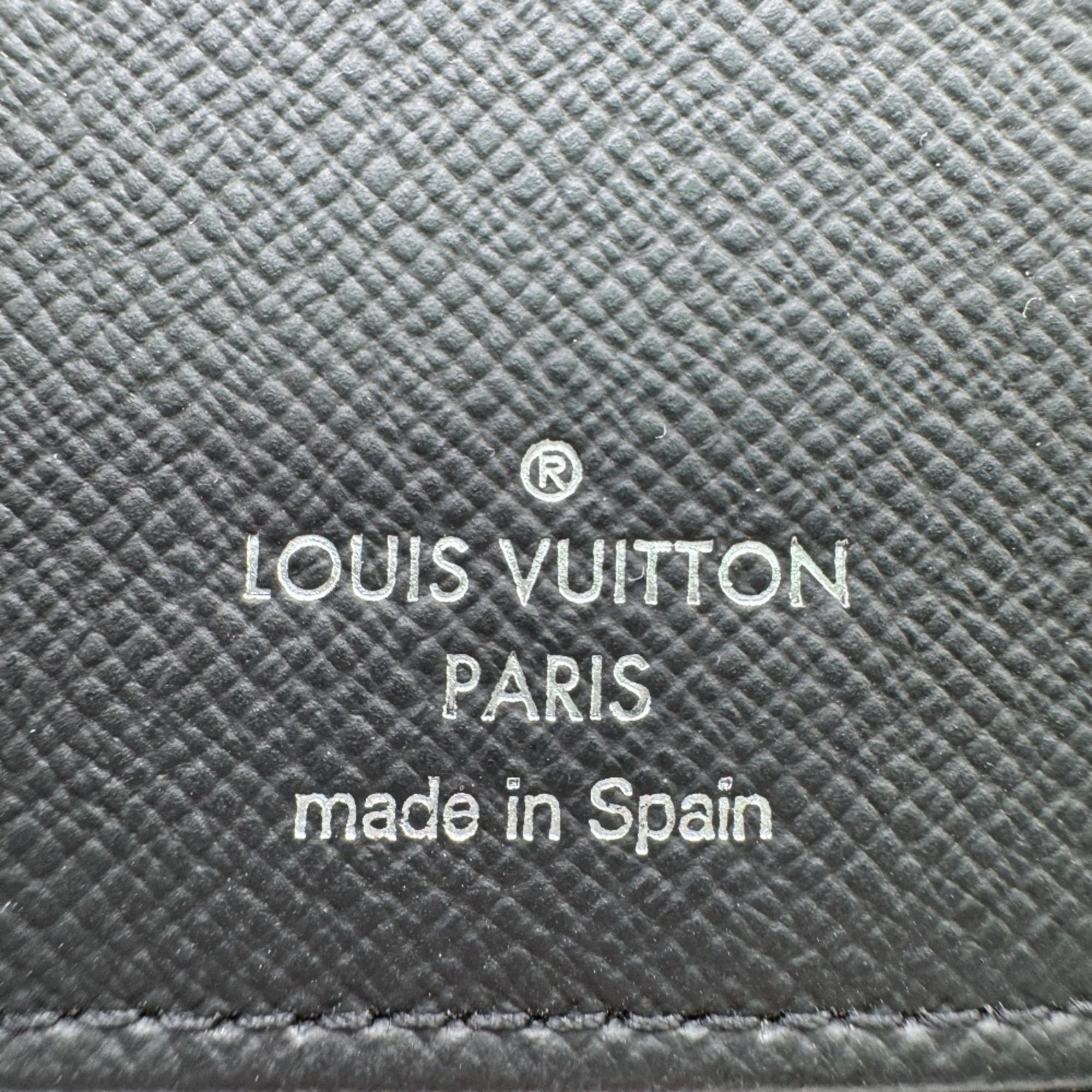 Louis Vuitton Black Gray Monogram Eclipse Monogram Eclipse Wallet