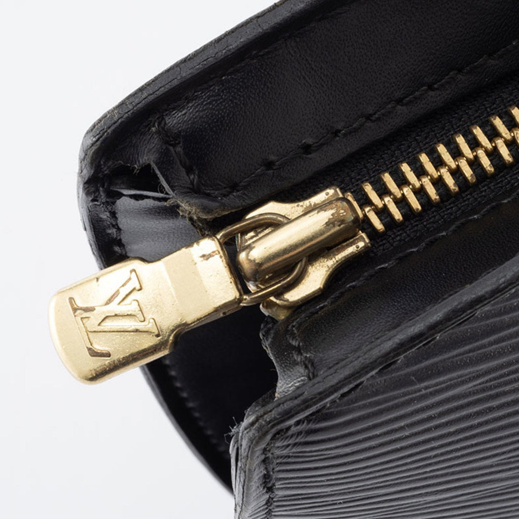 Louis Vuitton Epi Noir Epi Leather Shoulder Bag