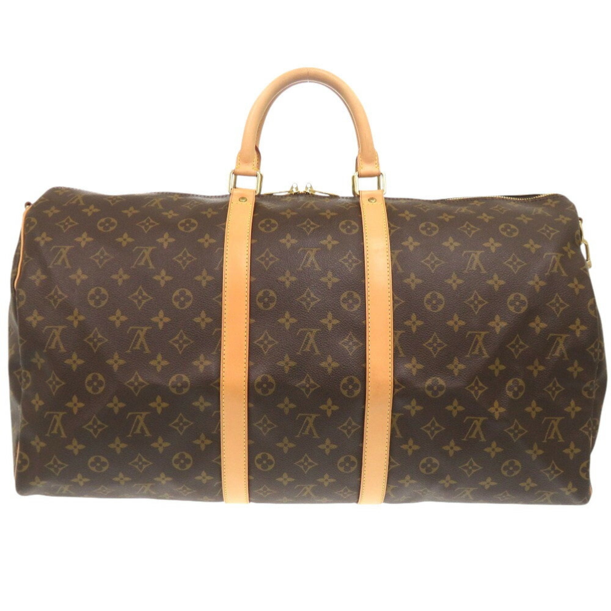 Louis Vuitton Brown Monogram Boston Bag