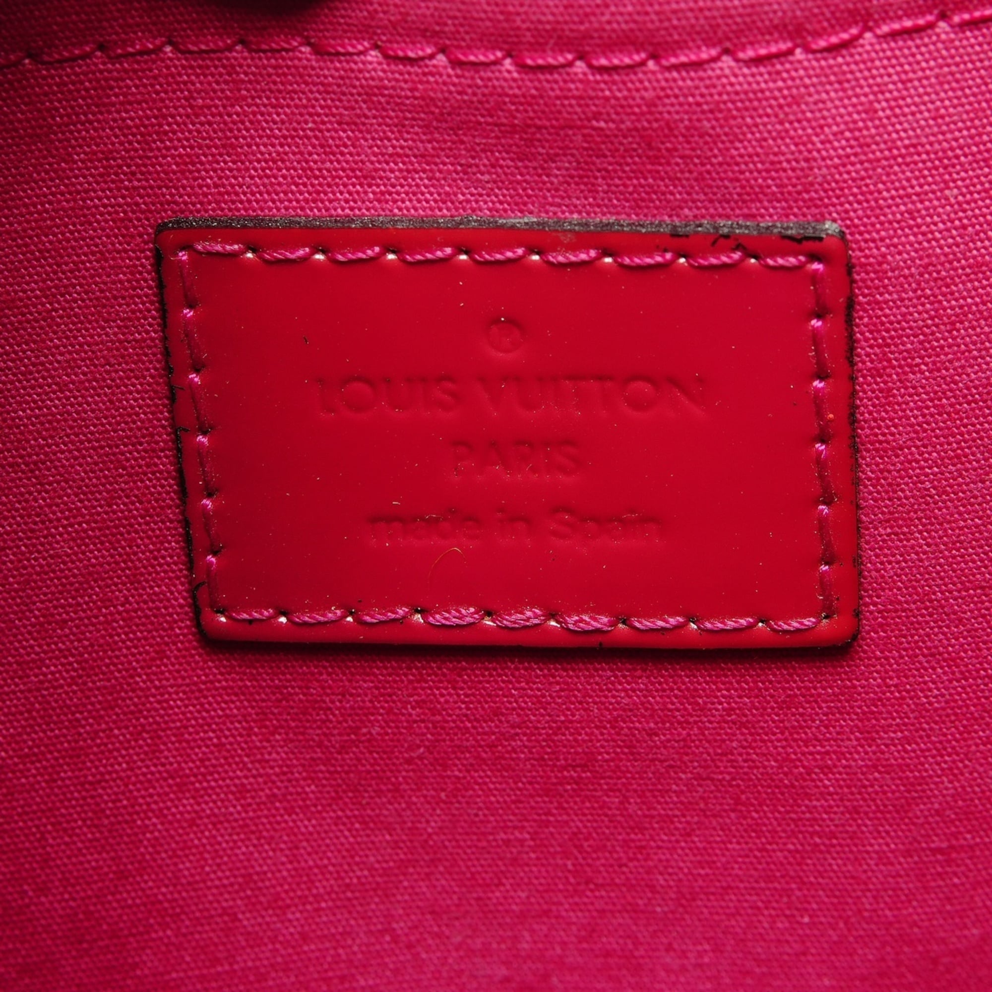Louis Vuitton Red Color Vernis Handbag