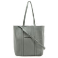 Balenciaga Gray Leather Shoulder Bag Tote