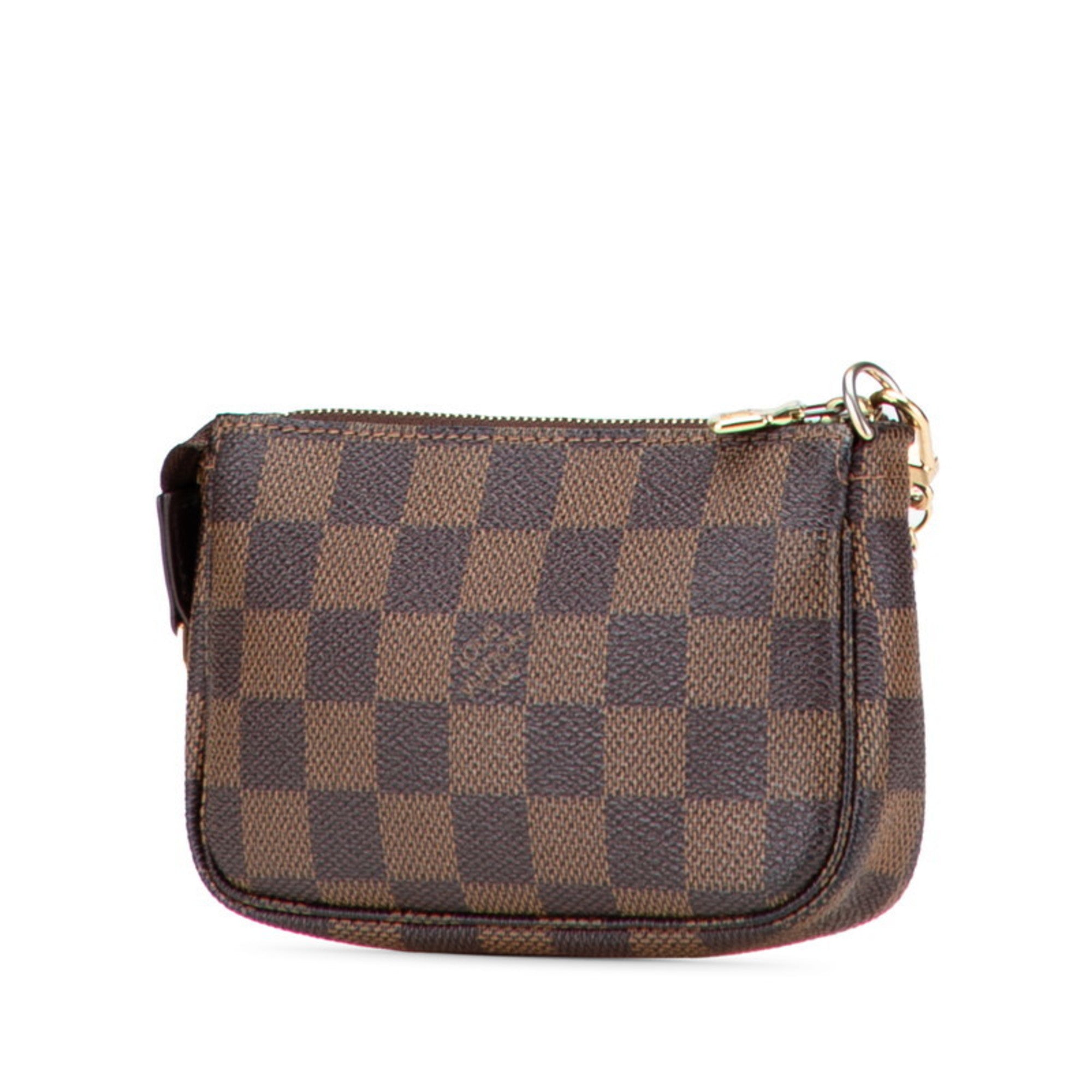 Louis Vuitton Damier Brown Pvc Leather Handbag Pochette
