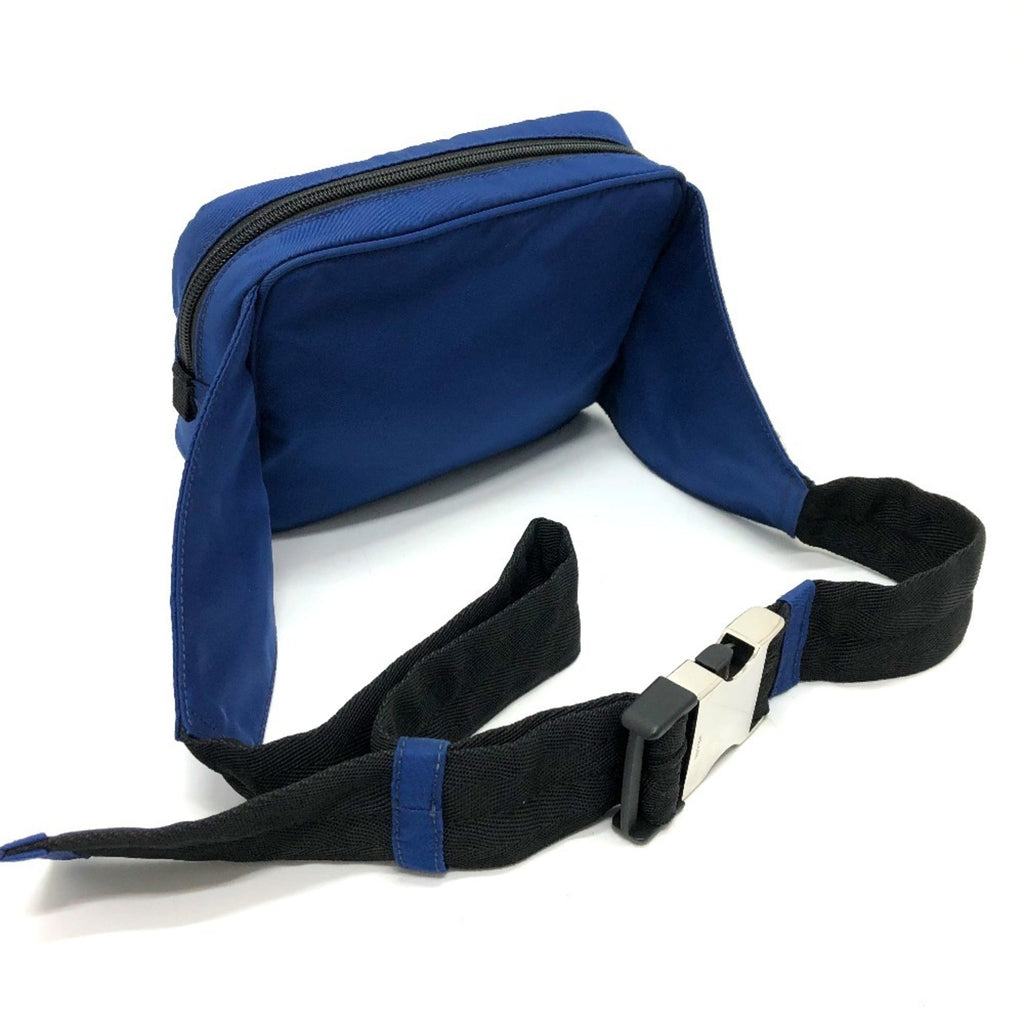 Prada Blue Nylon Fanny Pack