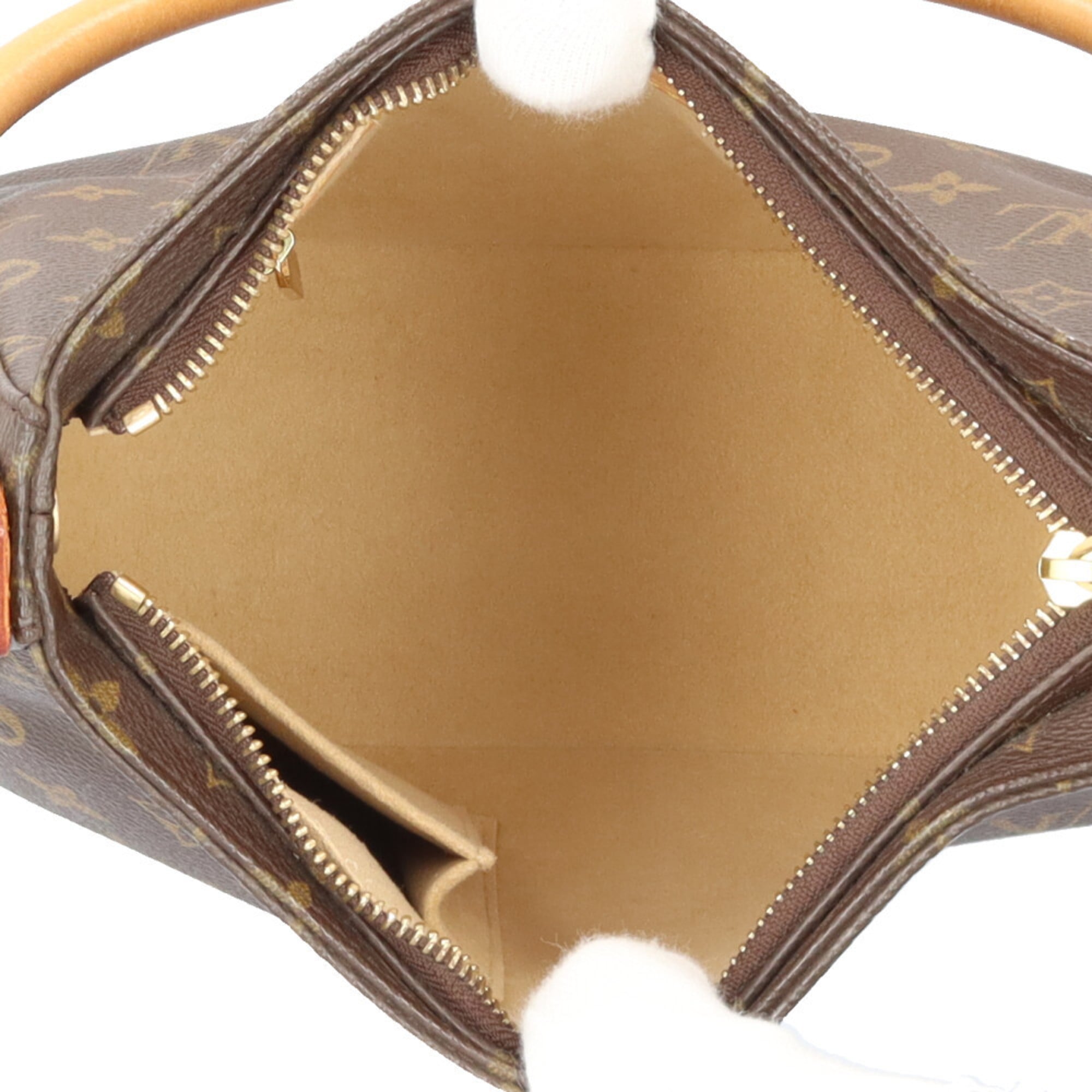 Louis Vuitton Monogram Brown Galle Monogram Or Monogram Shoulder Bag