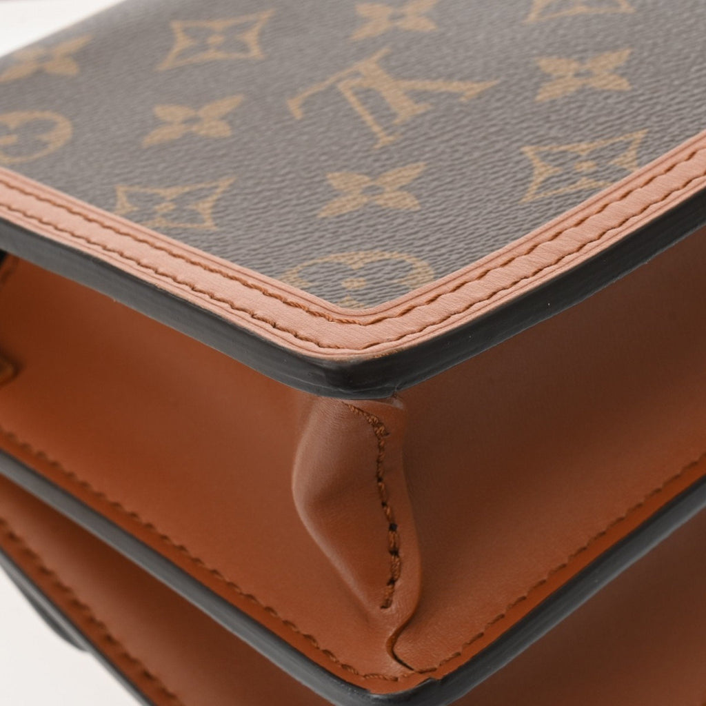 Louis Vuitton Brown Monogram Canvas Shoulder Bag