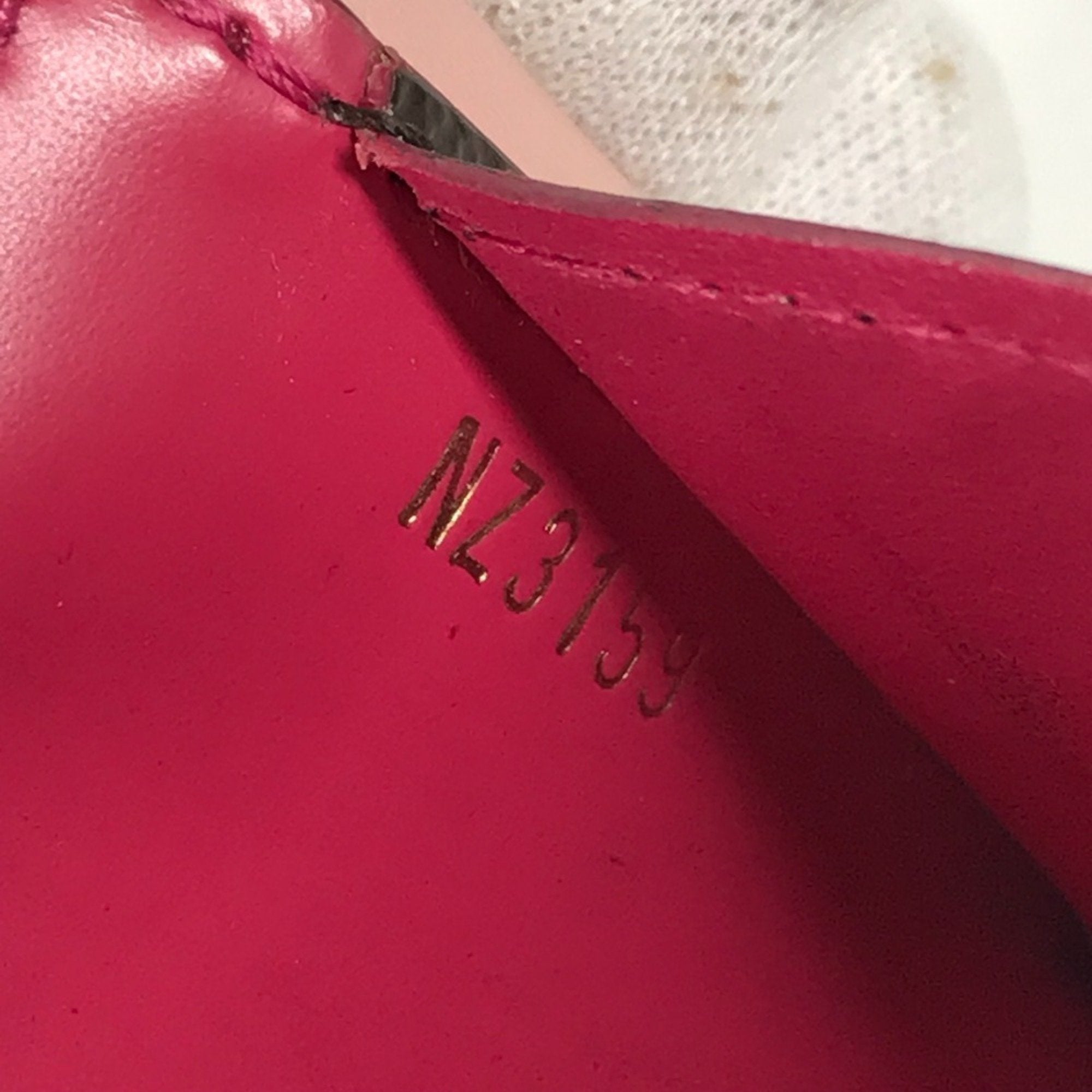Louis Vuitton Brown Monogram Pink Monogram Coin Purse/Coin Case