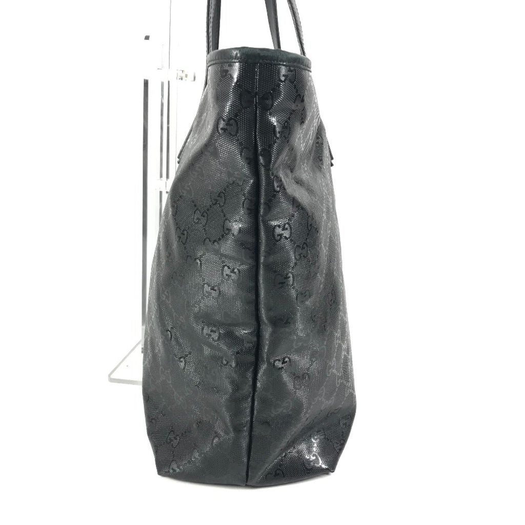 Gucci Gg Imprimé Black Gg Imprimé Shoulder Bag Tote Bag (Pre-Owned)