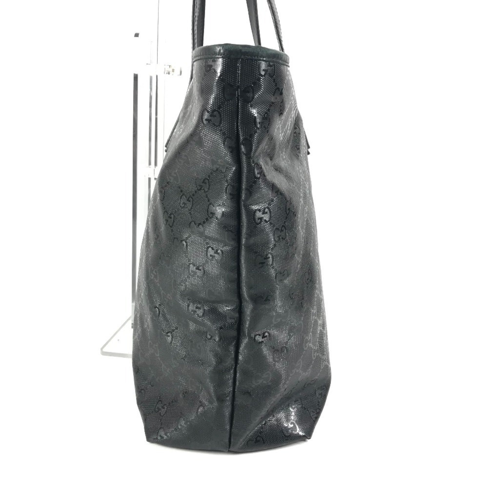 Gucci Gg Imprimé Black Gg Imprimé Shoulder Bag Tote Bag (Pre-Owned)
