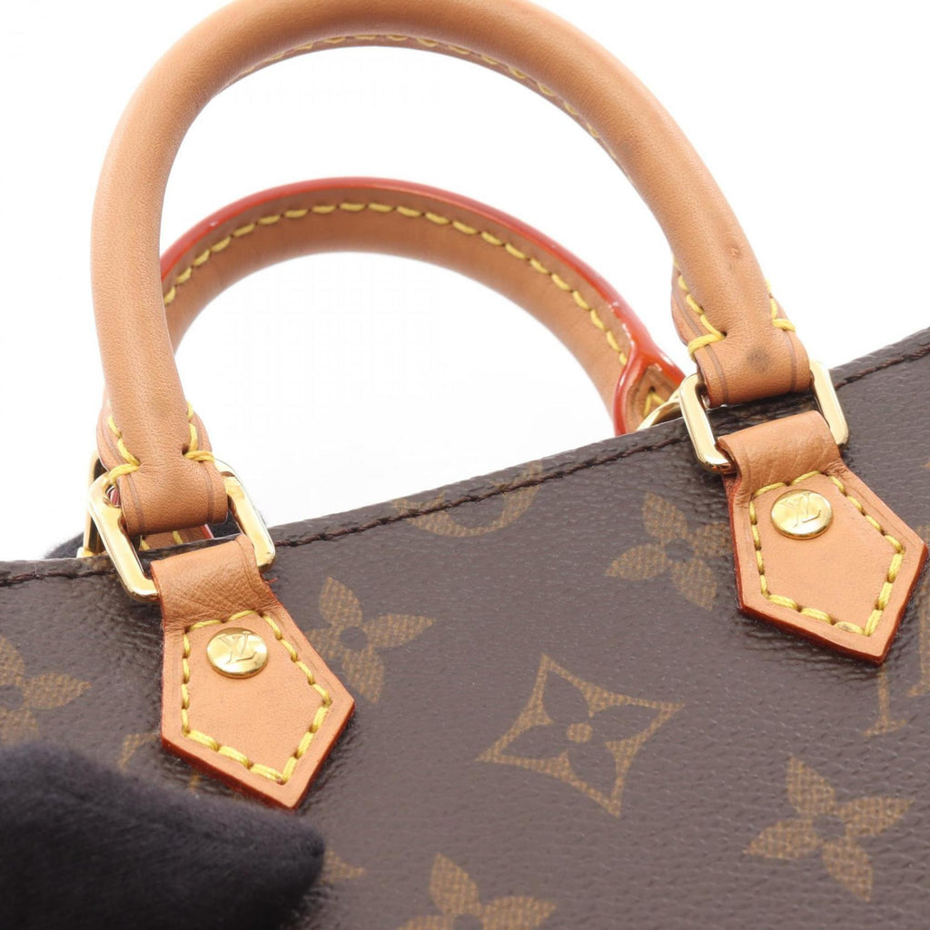 Louis Vuitton Brown Coated Canvas Monogram Pvc Leather Handbag