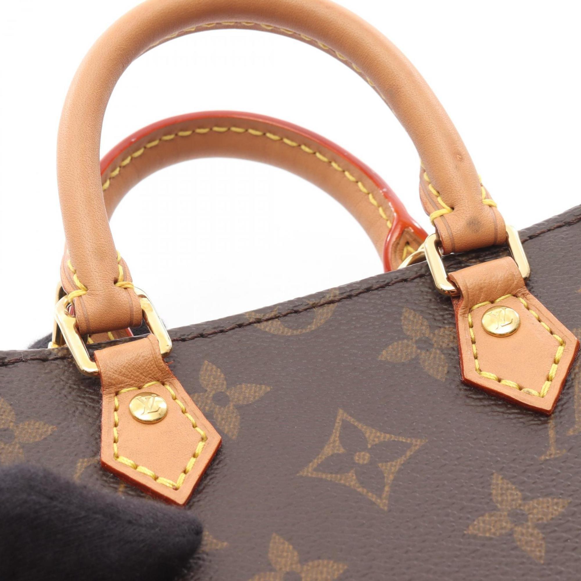 Louis Vuitton Brown Coated Canvas Monogram Pvc Leather Handbag