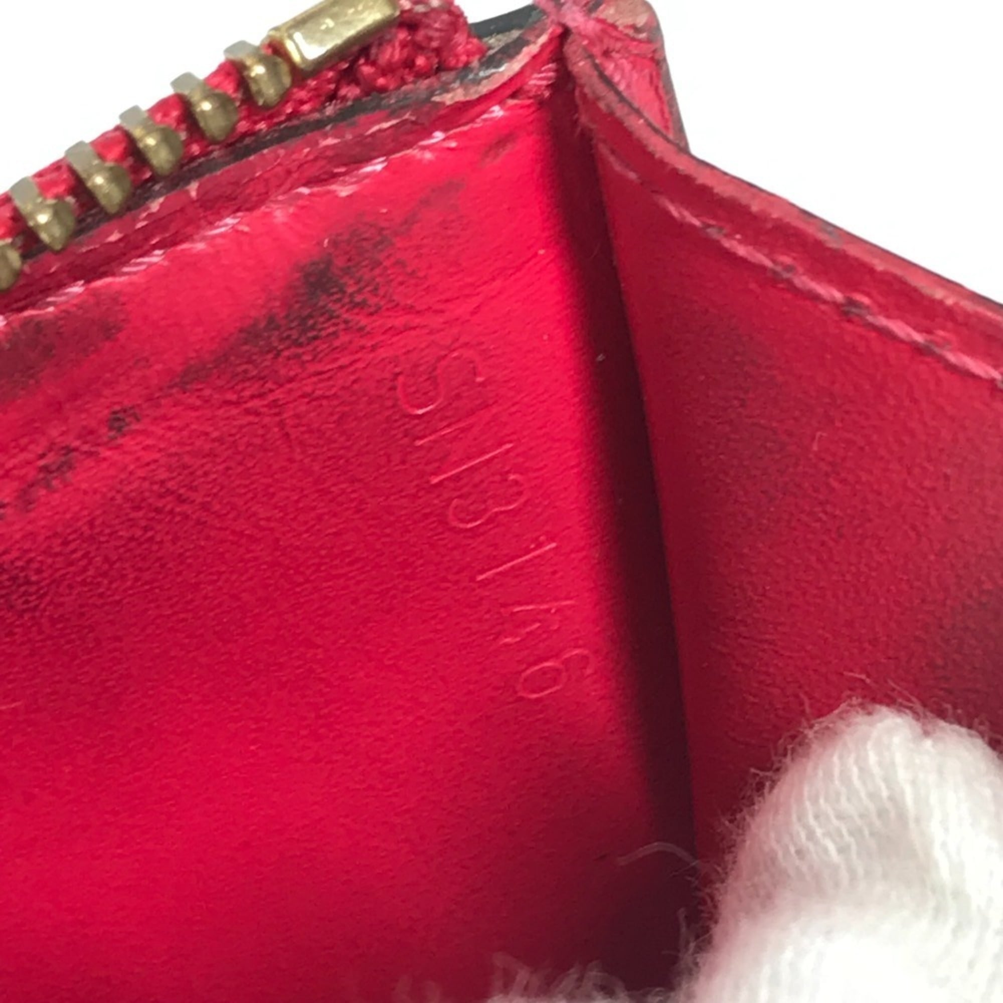 Louis Vuitton Monogram Vernis Pink Monogram Vernis Coin Purse/Coin Case