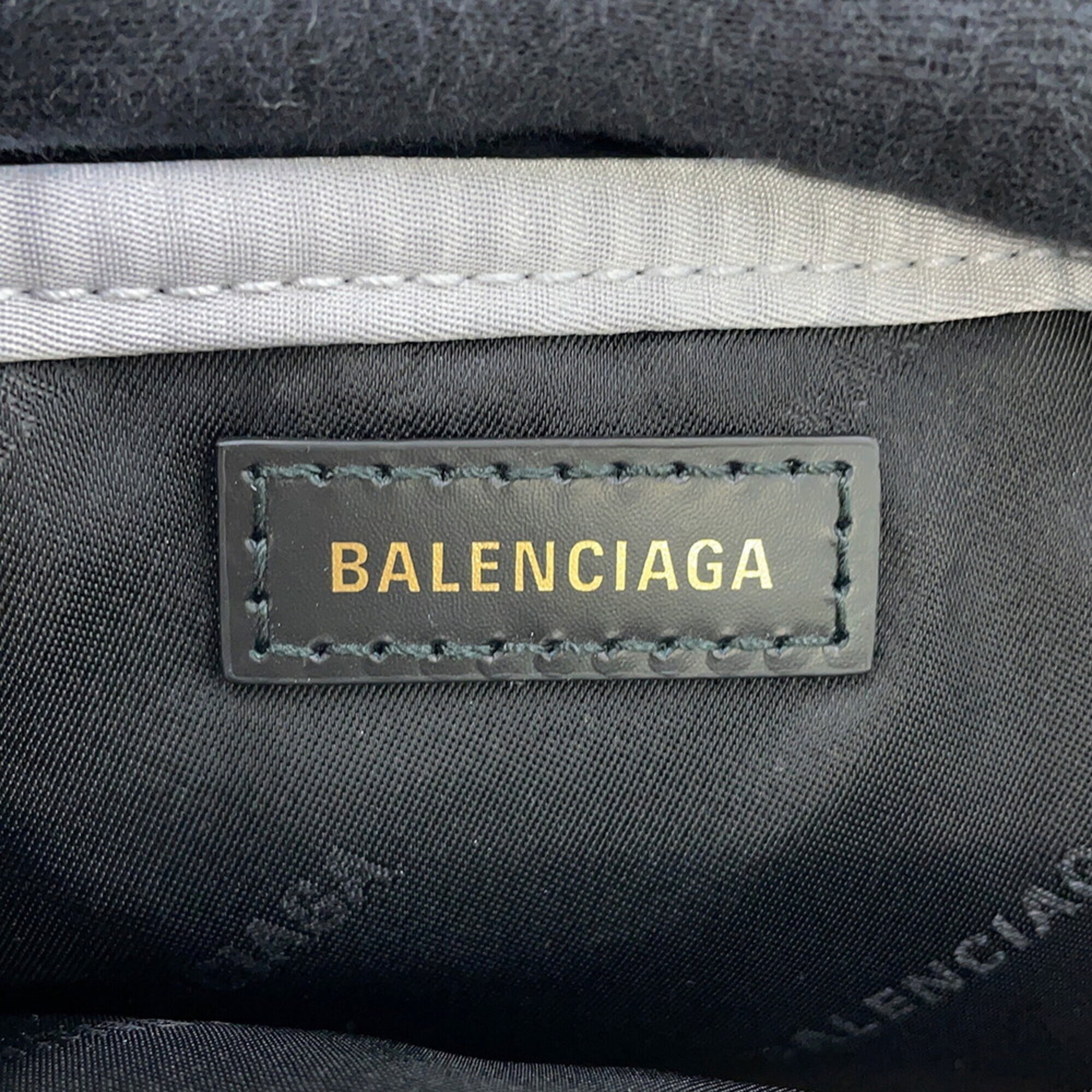 Balenciaga Gray Nylon Handbag Pouch