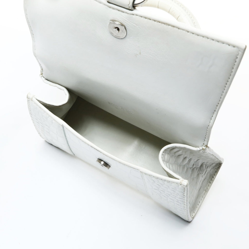 Balenciaga White Leather Shoulder