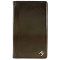 Chanel Bronze Leather Long Wallet (Bi-Fold)