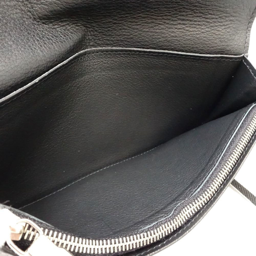 Louis Vuitton Noir Leather Long Wallet