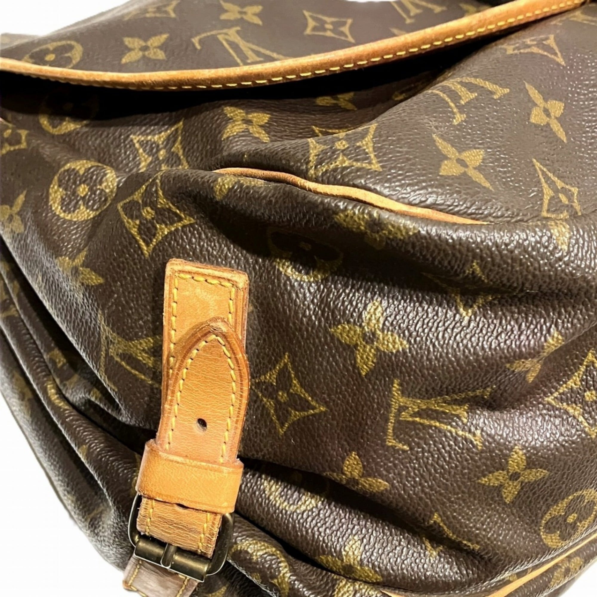 Louis Vuitton Brown Monogram Shoulder Bag