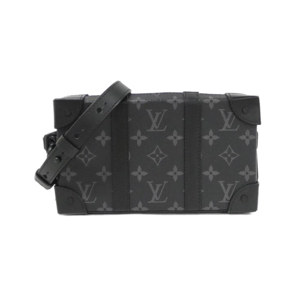 Louis Vuitton Black Coated Canvas Shoulder Bag