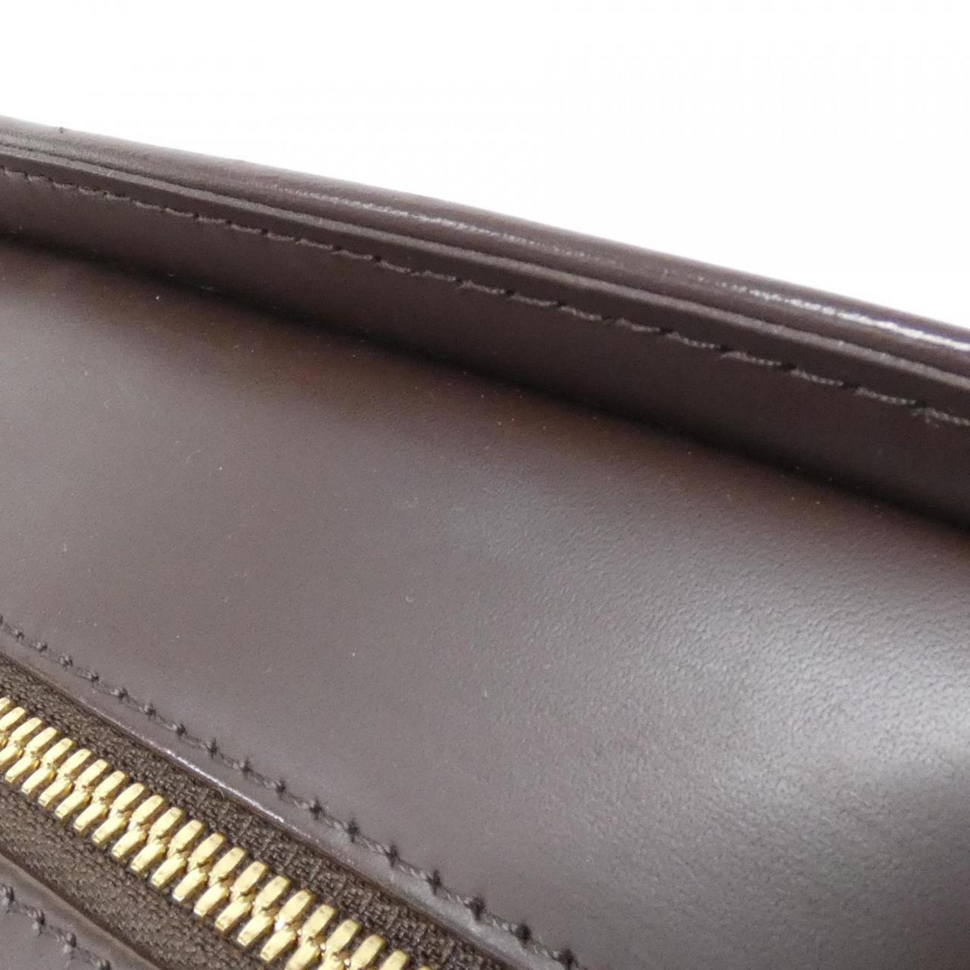 Louis Vuitton Ebene Coated Canvas Handbag
